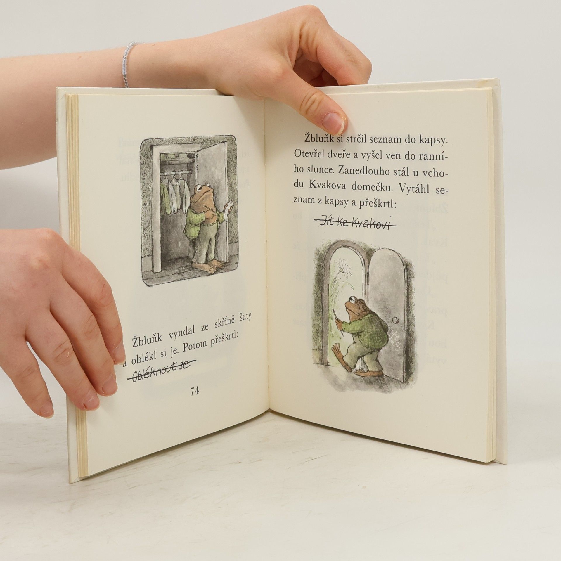 Arnold Lobel Kvak a Žbluňk jsou kamarádi