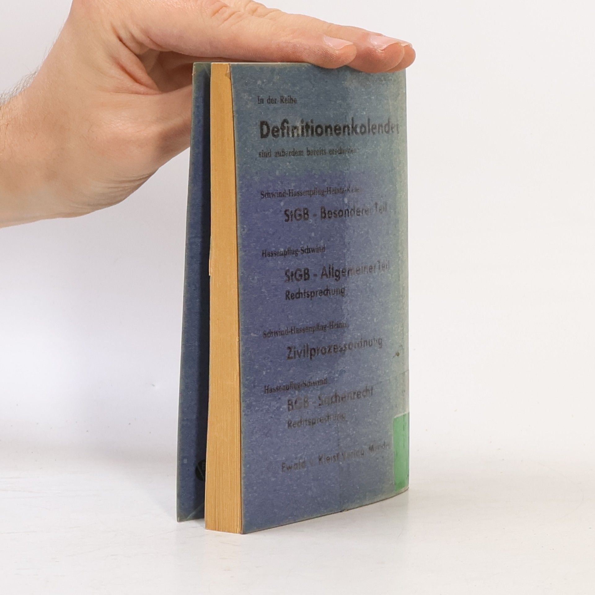 Hans Dieter Schwind Allgemeines Verwaltungsrecht