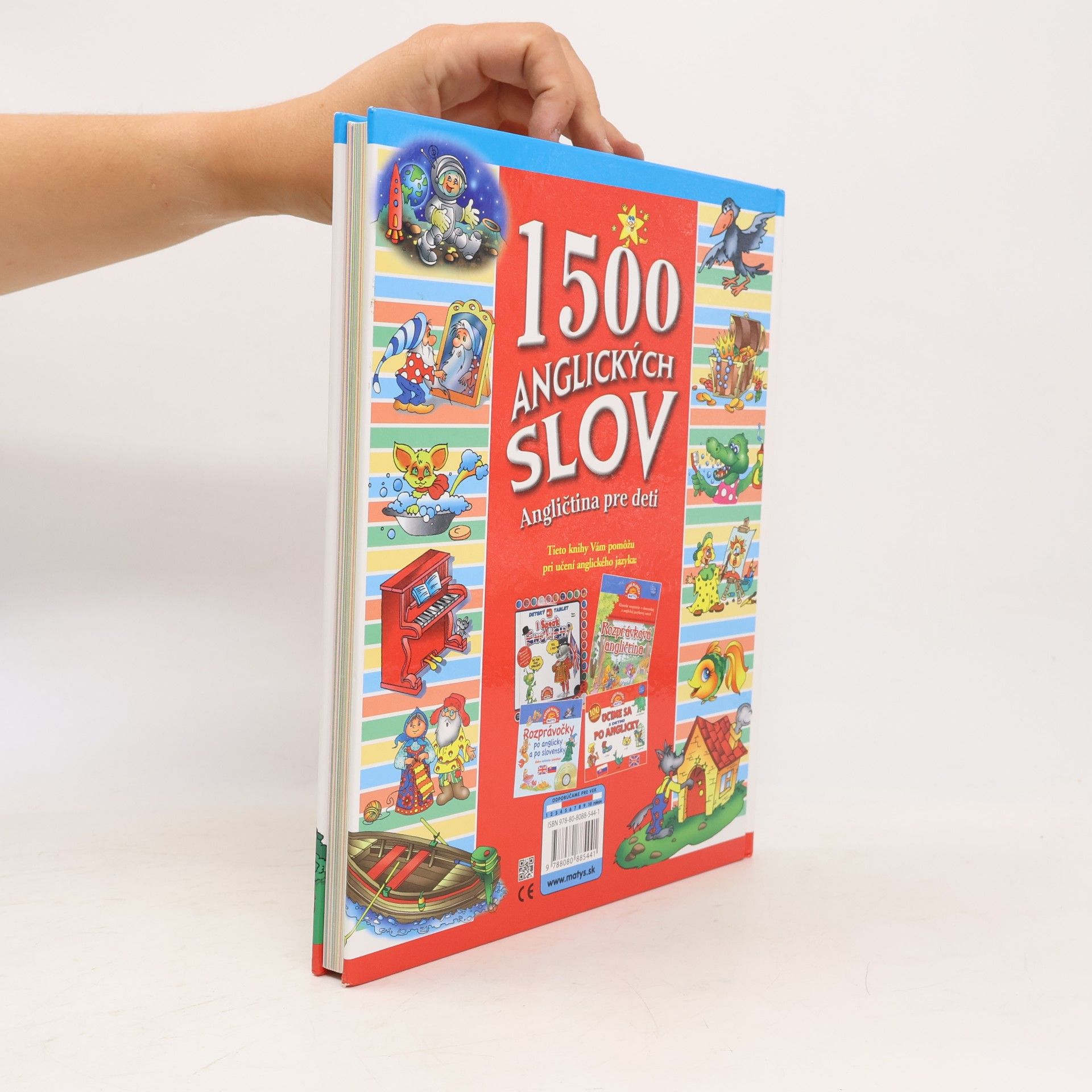 Various authors 1500 anglických slov - Angličtina pre deti