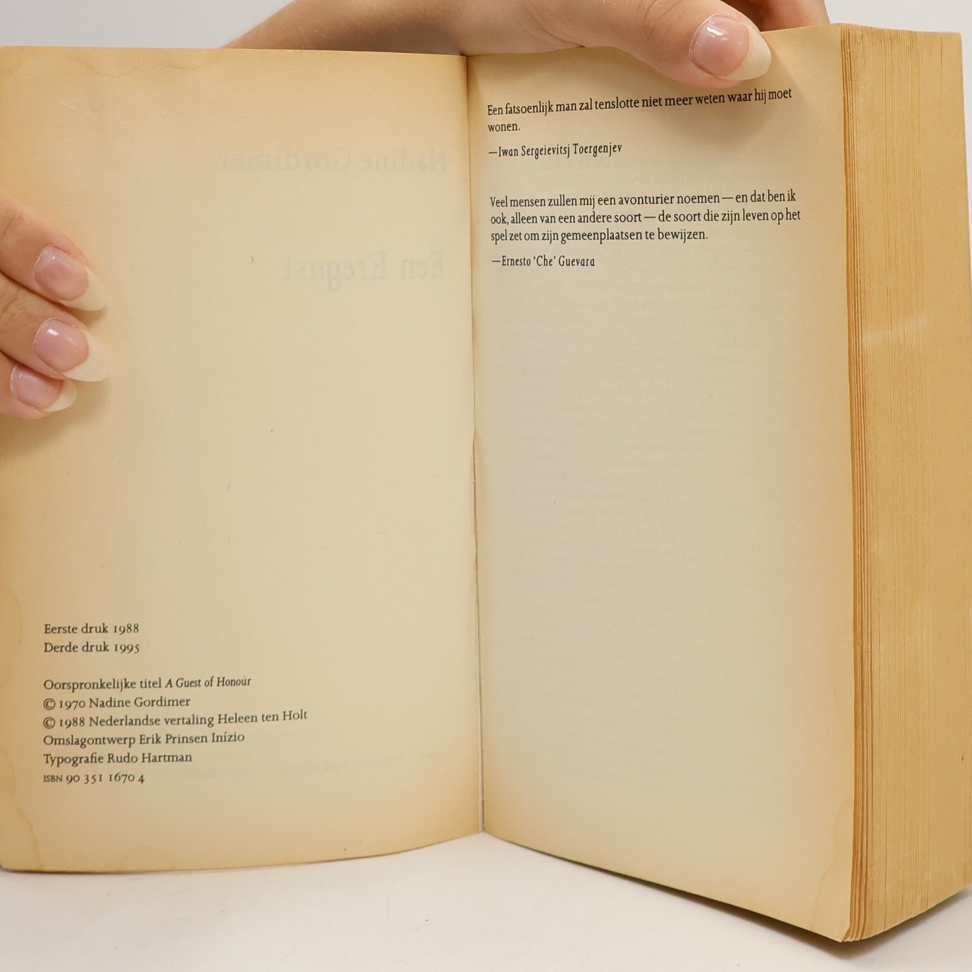 Nadine Gordimer Een eregast
