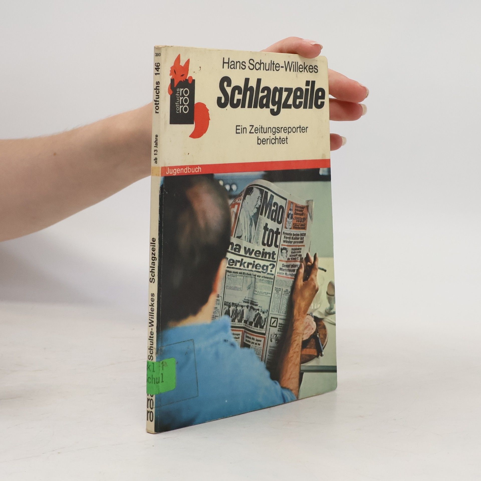 Hans Schulte-Willekes  Schlagzeile