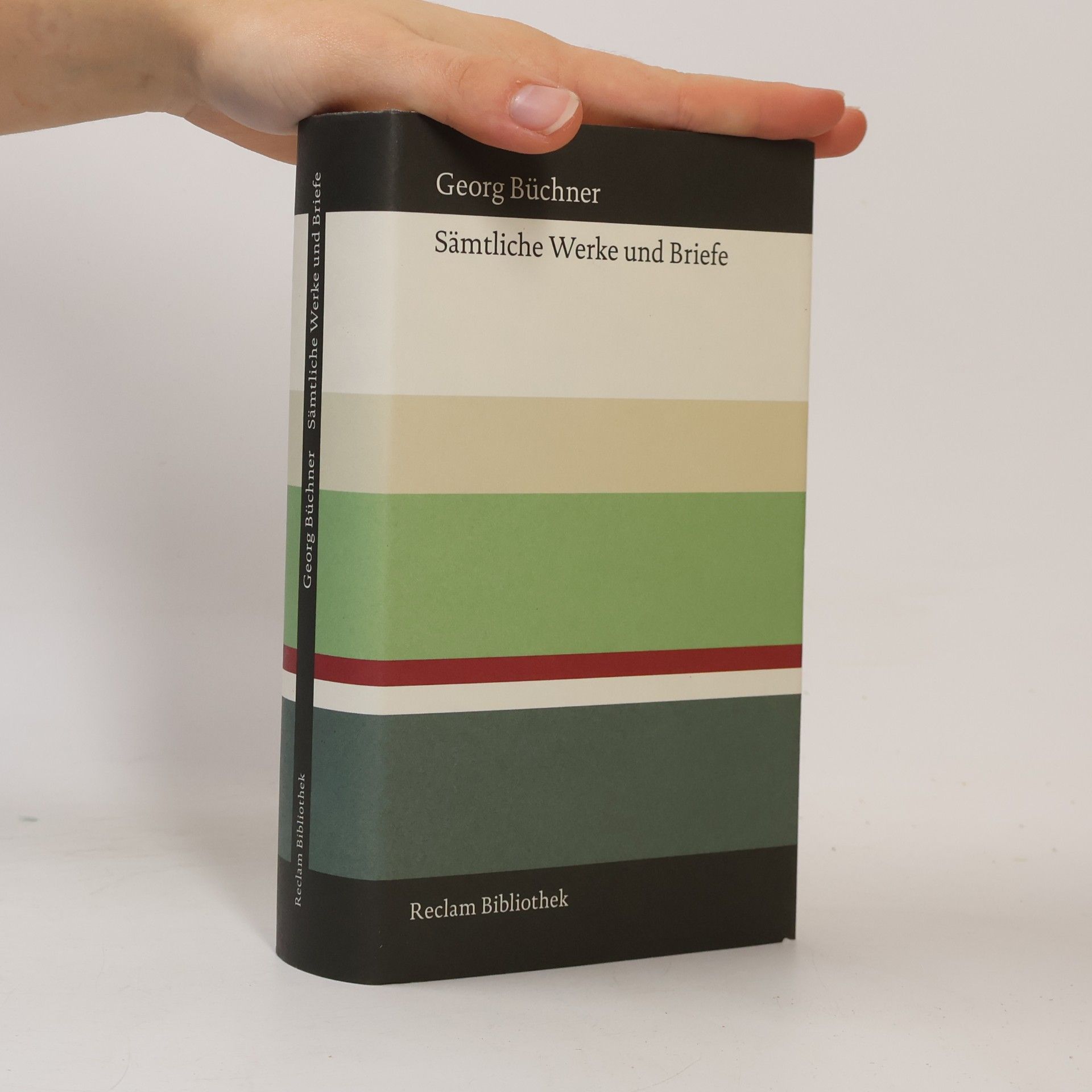 Georg Büchner Reclam Bibliothek: Sämtliche Werke und Briefe