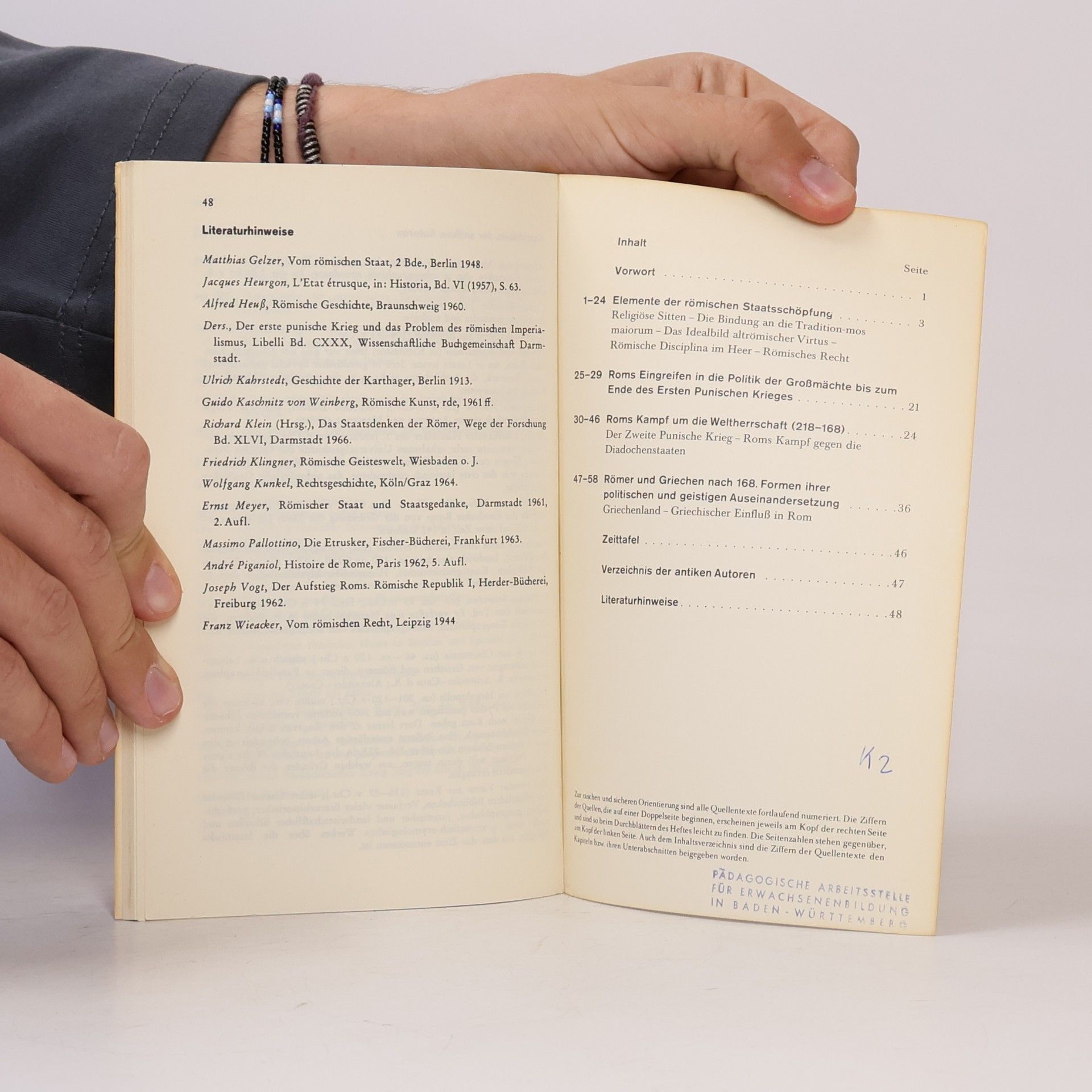 Otto Kampe Die römische Republik und ihre Auseinandersetzung mit den Großmächten des Mittelmeerraumes (bis 168)