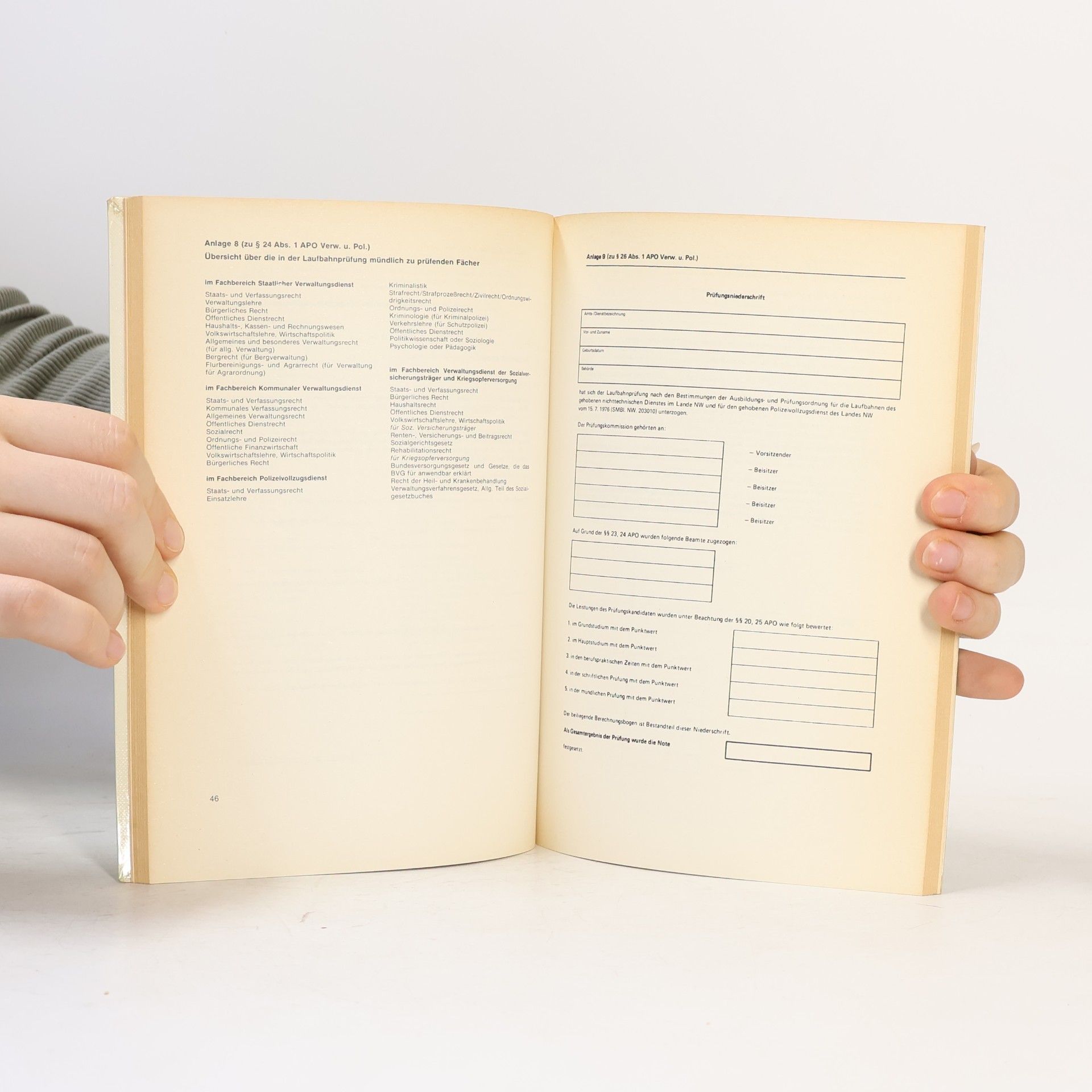 Ernst Pappermann Handbuch der Fachhochschule für Öffentliche Verwaltung Nordrhein-Westfalen