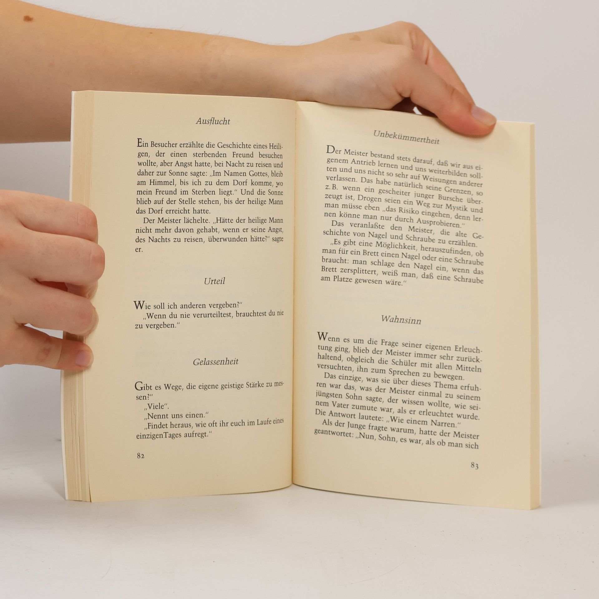 Anthony de Mello Eine Minute Weisheit