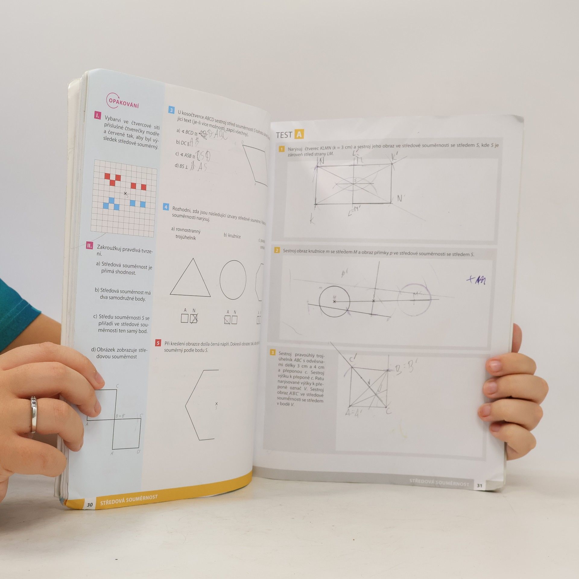 Petra Nádvorníková Matematika v pohodě 7 : pracovní sešit pro 7. ročník ZŠ a víceletá gymnázia v souladu s RVP. Geometrie