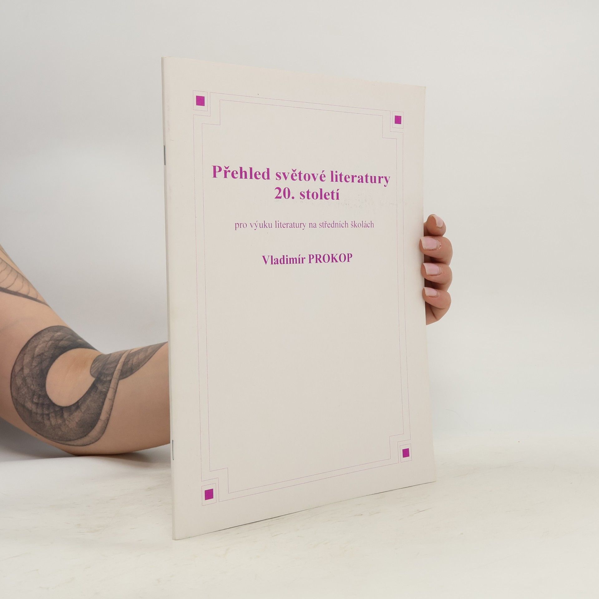 Vladimír Prokop Přehled světové literatury 20. století