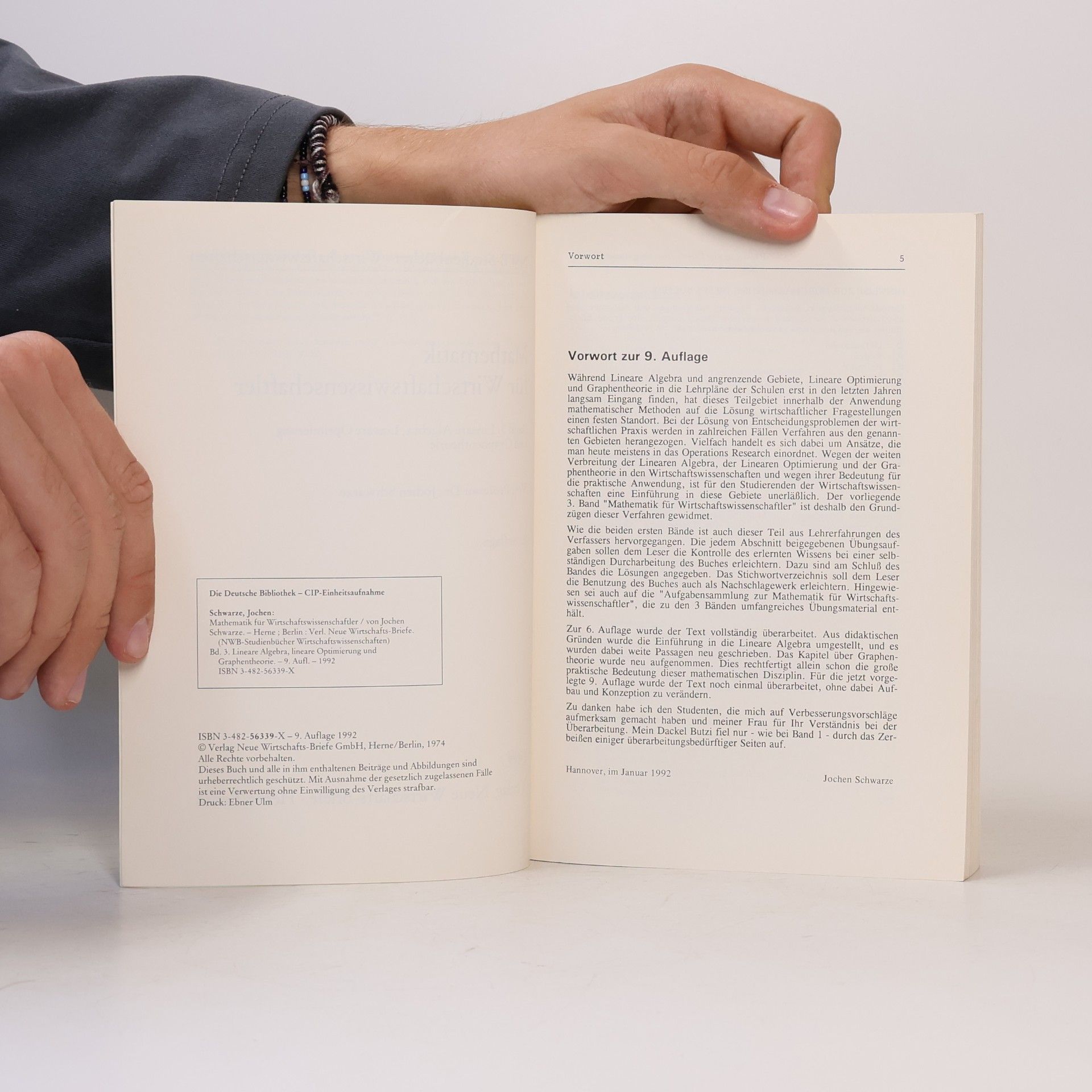 Jochen Schwarze NWB-Studienbücher - 3: Mathematik für Wirtschaftswissenschaftler