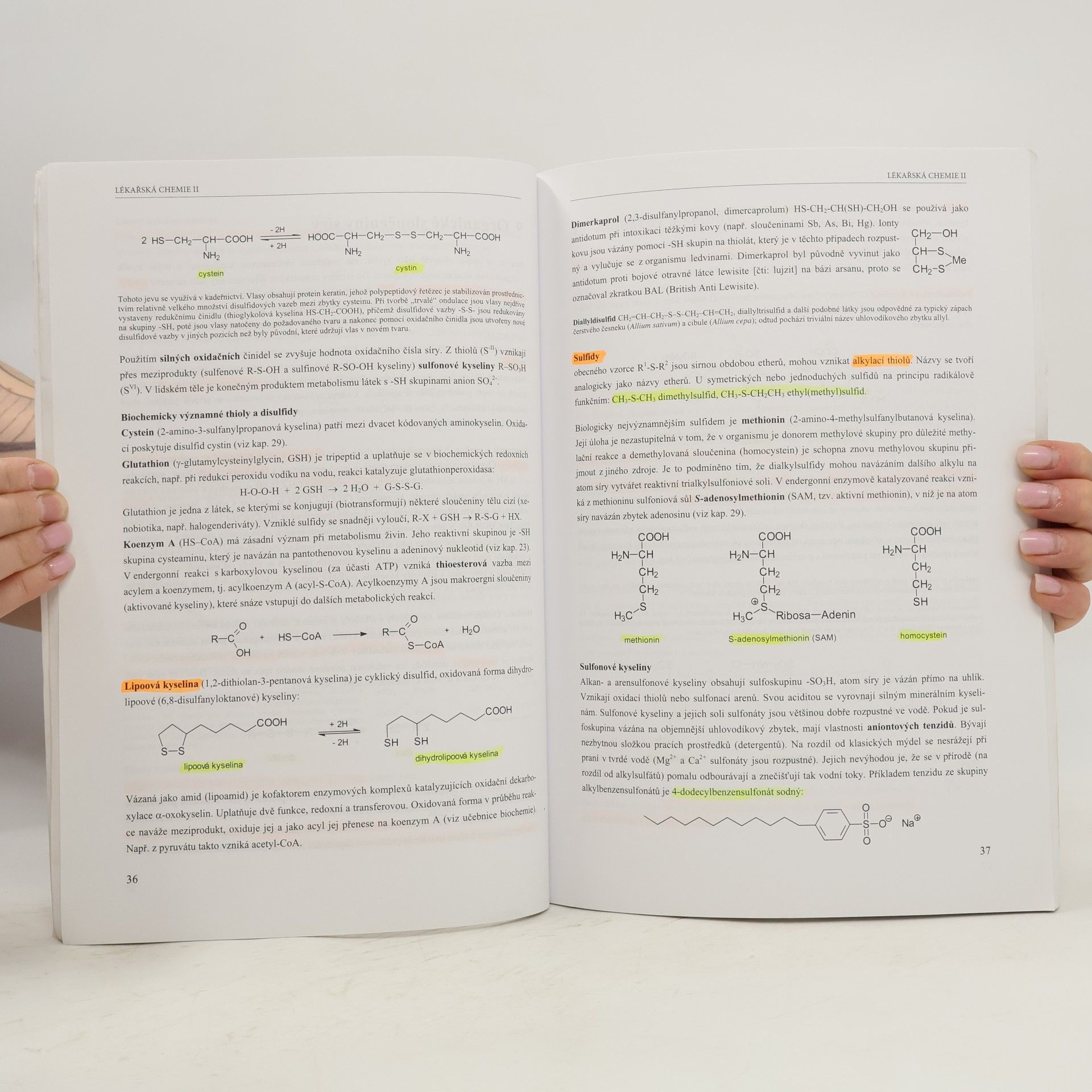 Jiří Dostál Lékařská chemie II. Bioorganická chemie
