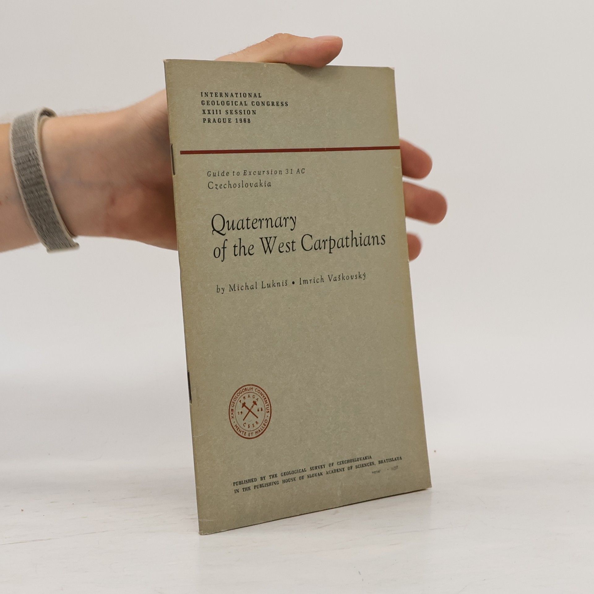 Collectif d'auteurs Quaternary of the West Carpathians