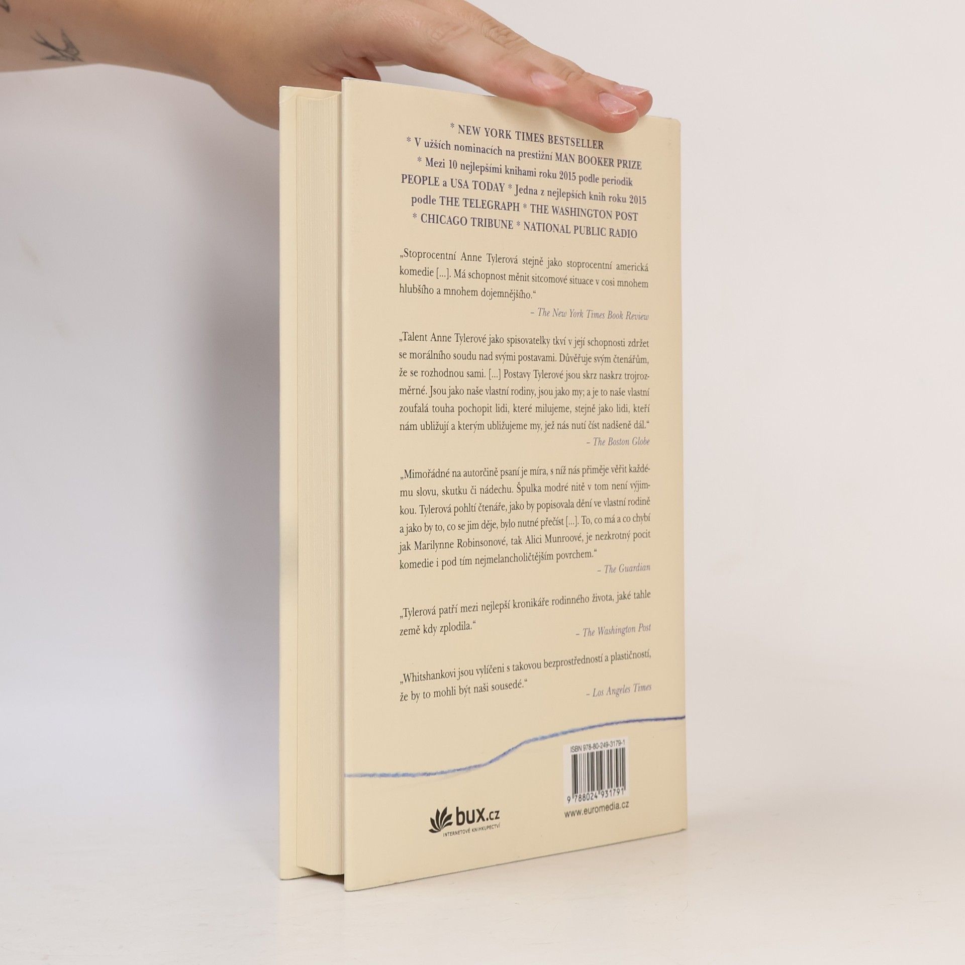 Anne Tyler Špulka modré nitě