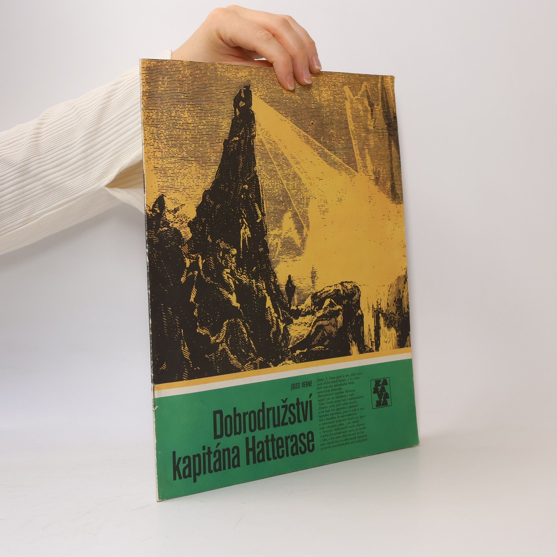 Jules Verne Karavana č. 190. Dobrodružství kapitána Hatterase