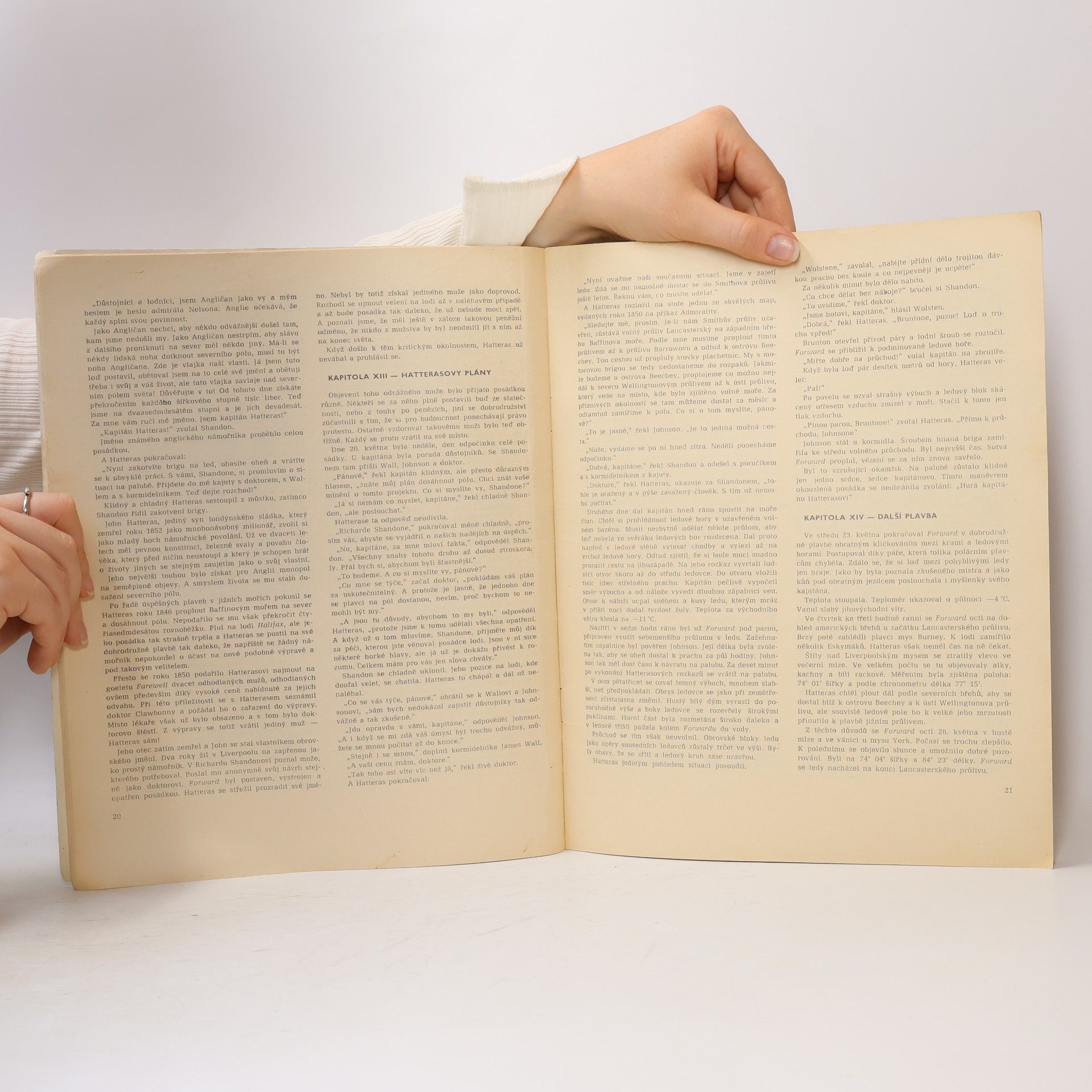 Jules Verne Karavana č. 190. Dobrodružství kapitána Hatterase