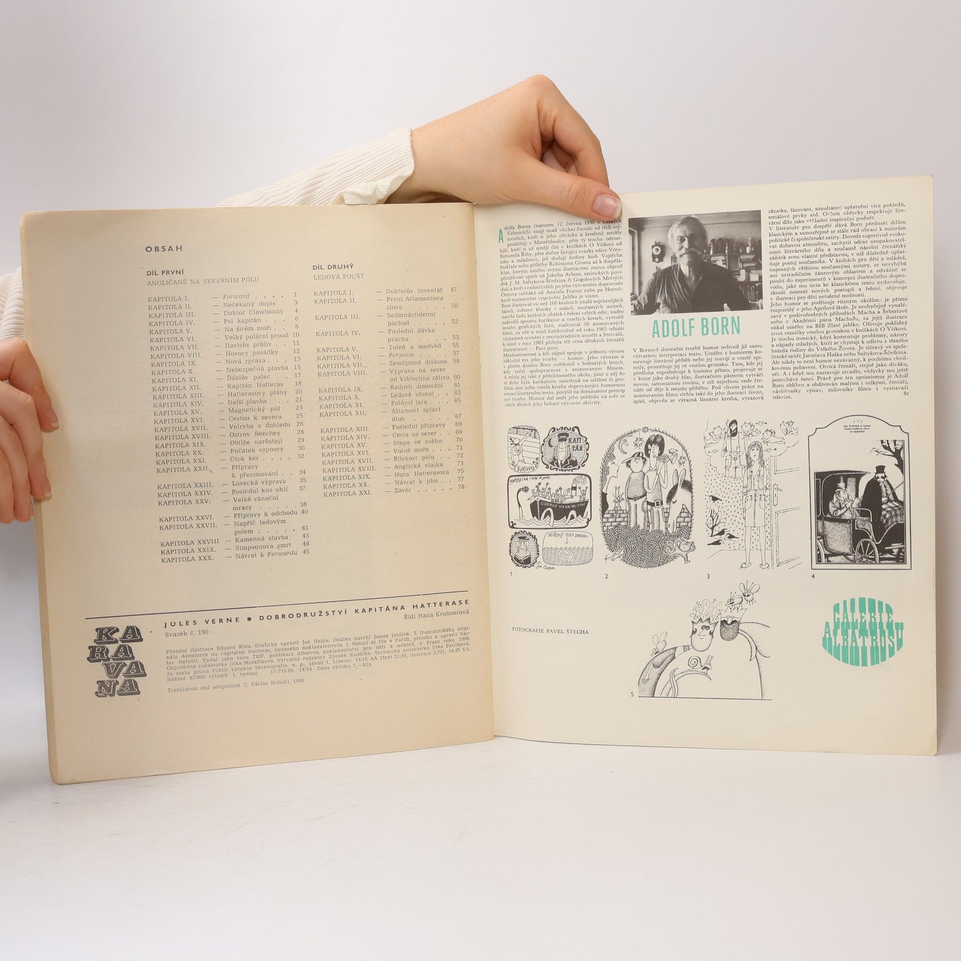 Jules Verne Karavana č. 190. Dobrodružství kapitána Hatterase