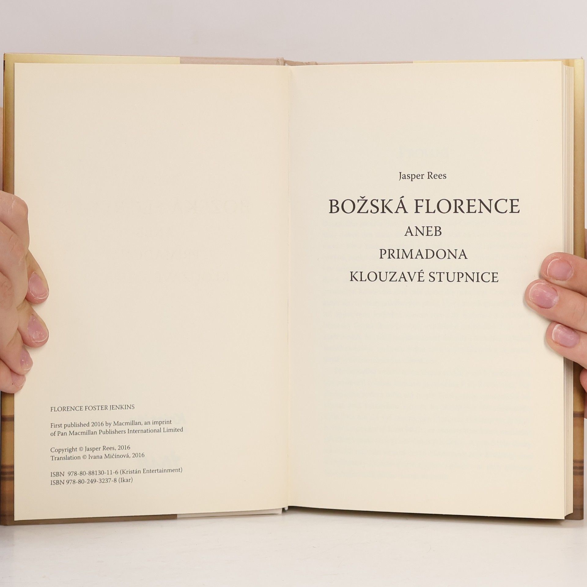Jasper Rees Božská Florence
