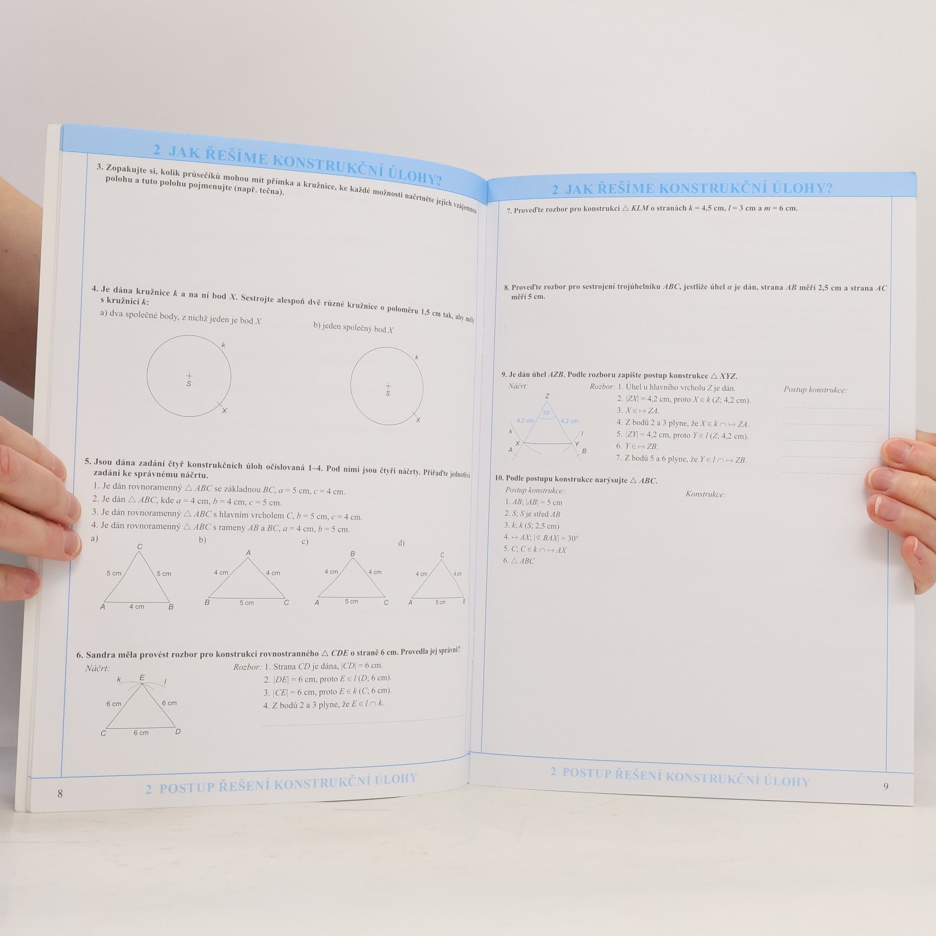 Michaela Jedličková Matematika. Konstrukční úlohy. Pracovní sešit vytvořený v souladu s RVP ZV. Matematika : konstrukční úlohy