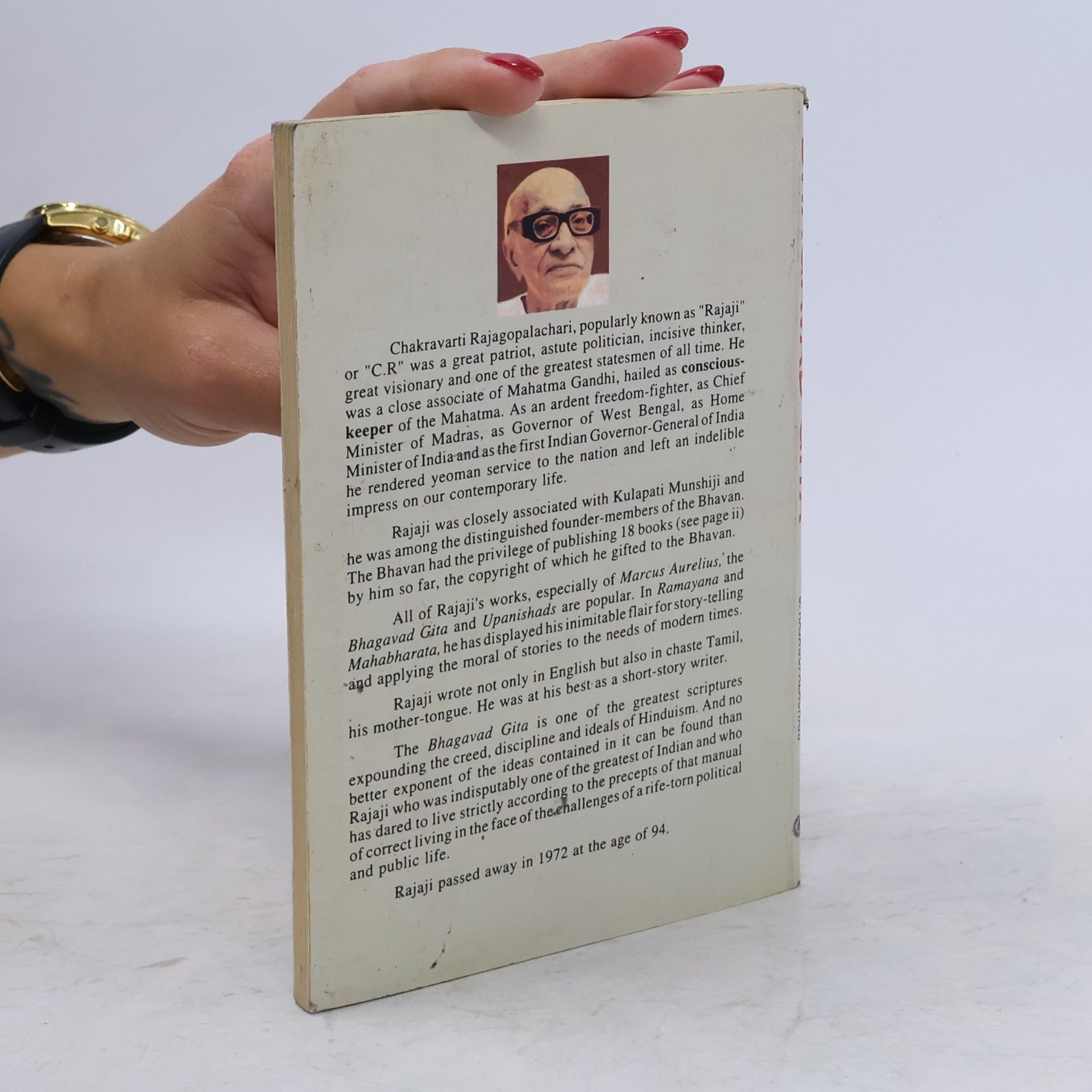C. Rajagopalachari Bhagavad Gita