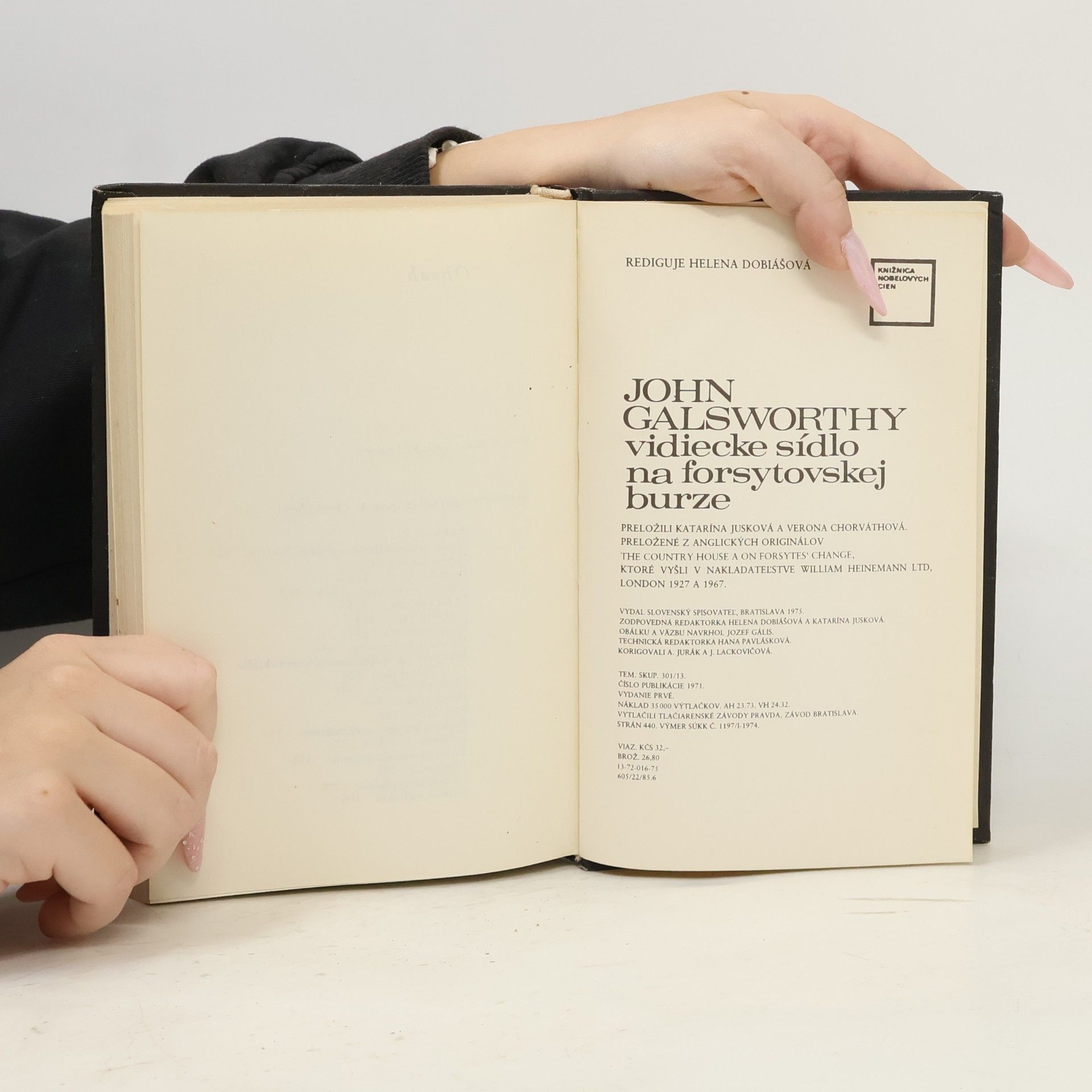 John Galsworthy Vidiecke sídlo. Na forsytovskej burze