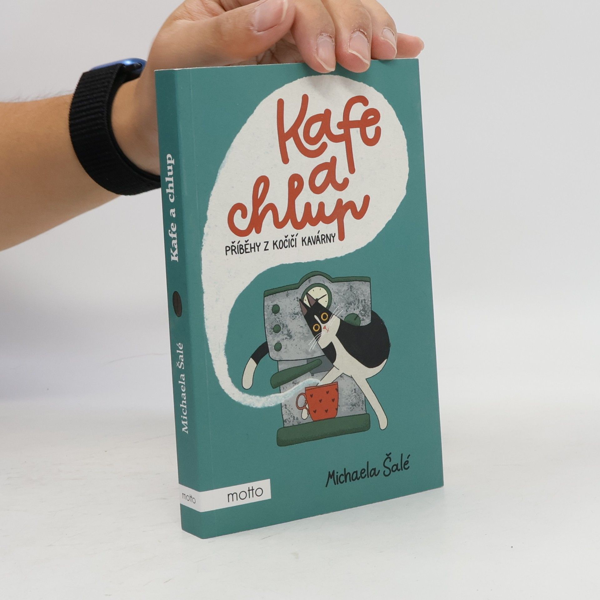 Michaela Sale Kafe a chlup : příběhy z kočičí kavárny