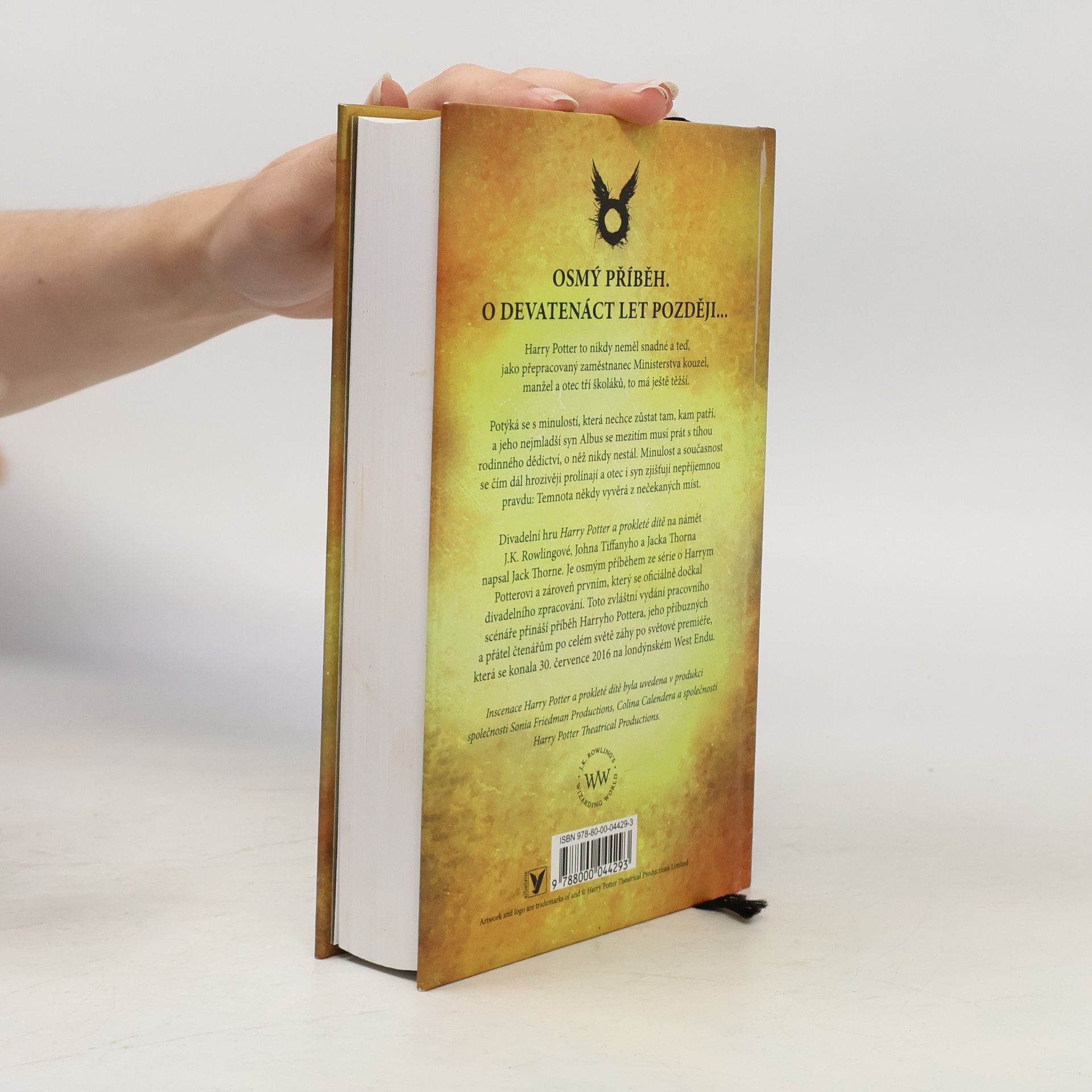 Jack Thorne Harry Potter a prokleté dítě