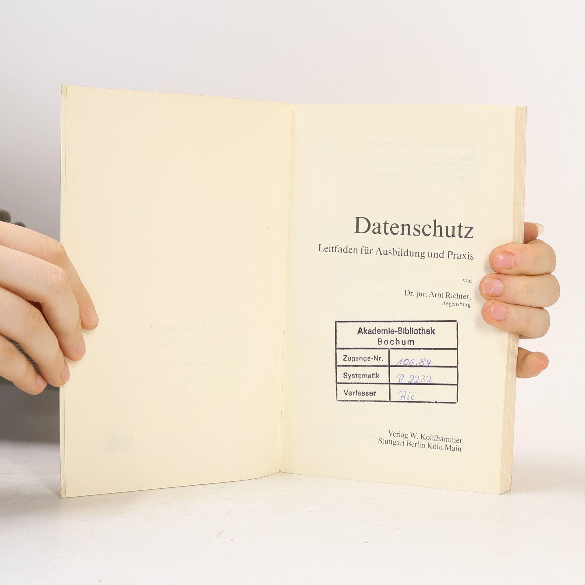 Arnt Richter Datenschutz