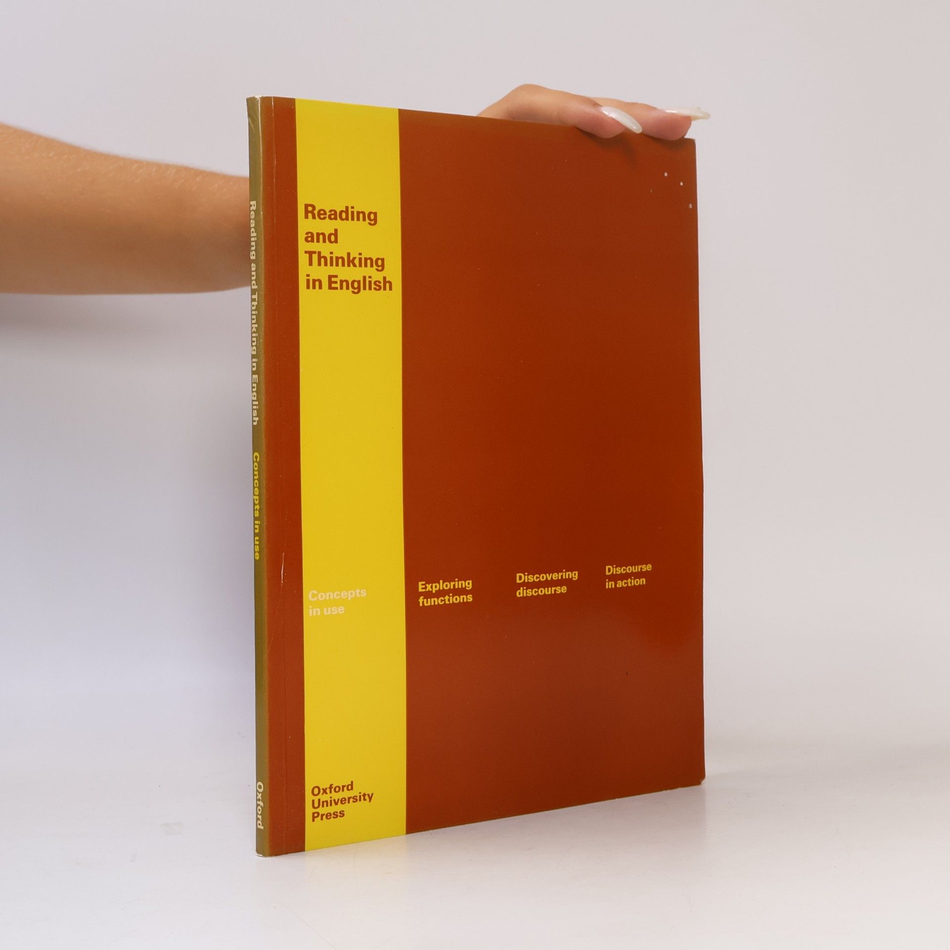 H. G. Widdowson Reading and Thinking in English: Concepts in Use