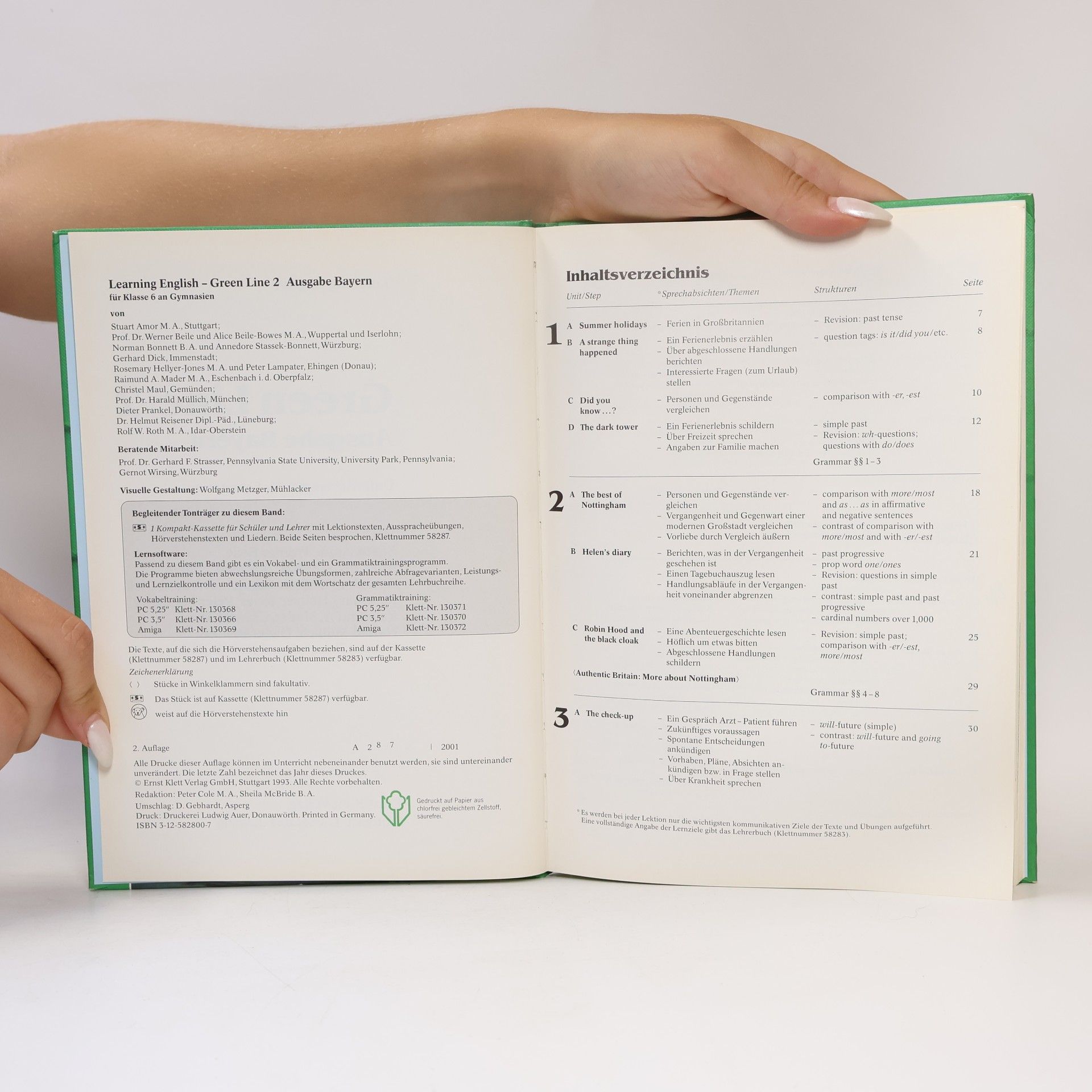 Alice Beile-Bowes Green Line - 2: Learning English
