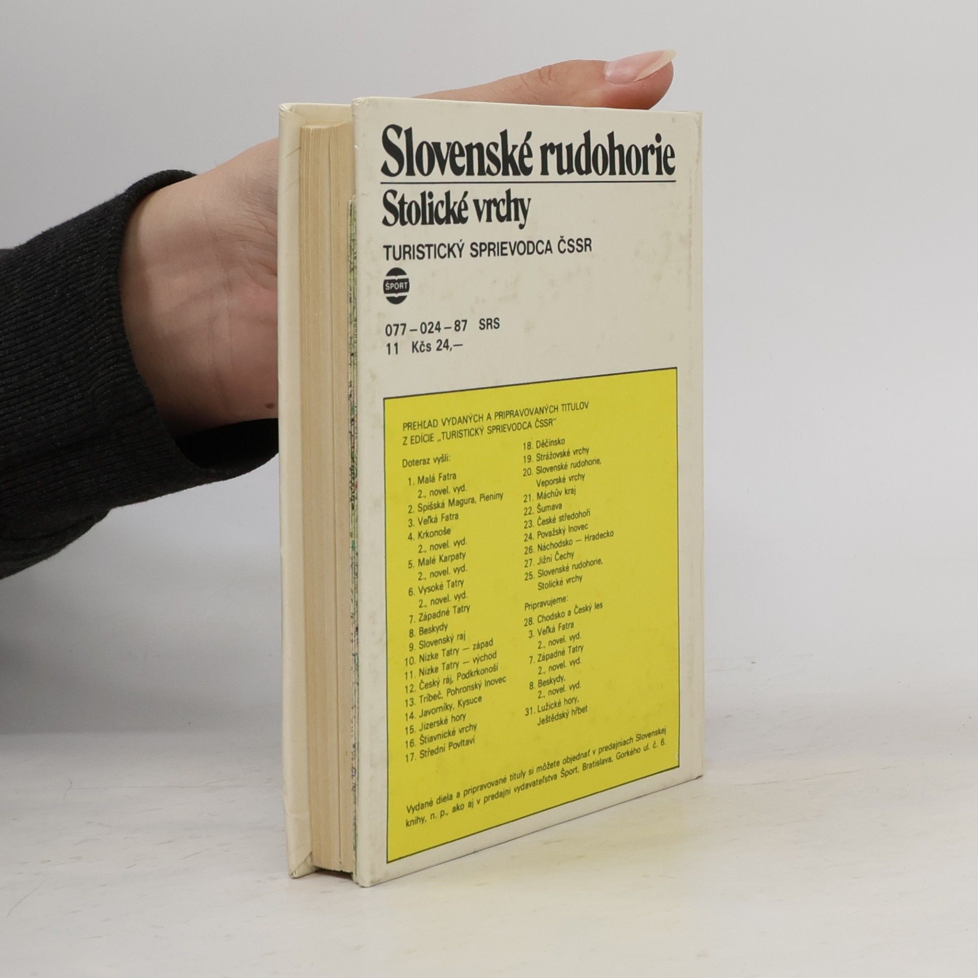 Various authors Slovenské rudohorie. Stolické vrchy
