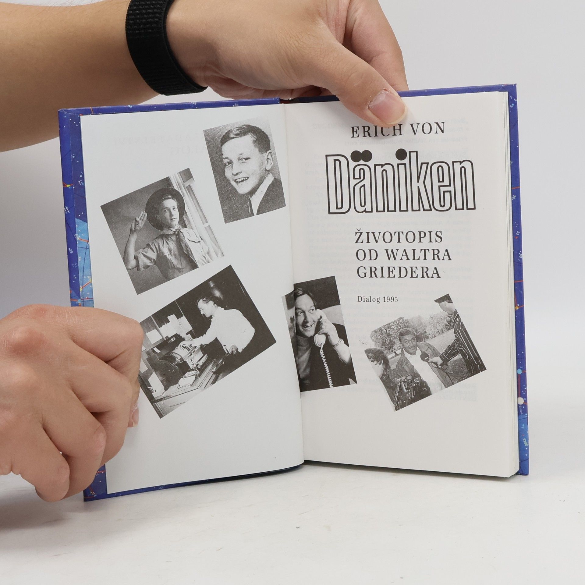 Erich von Däniken Životopis od Waltera Griedera