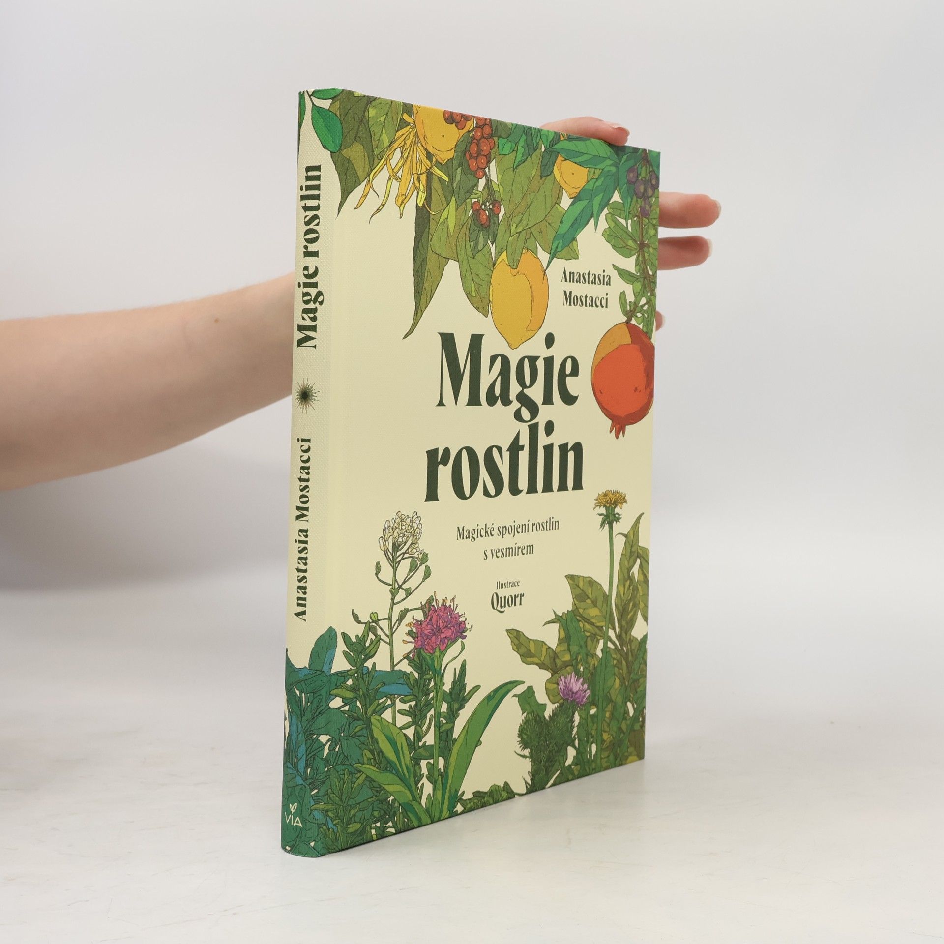 Anastasia Mostacci Magie rostlin: Magické spojení rostlin s vesmírem