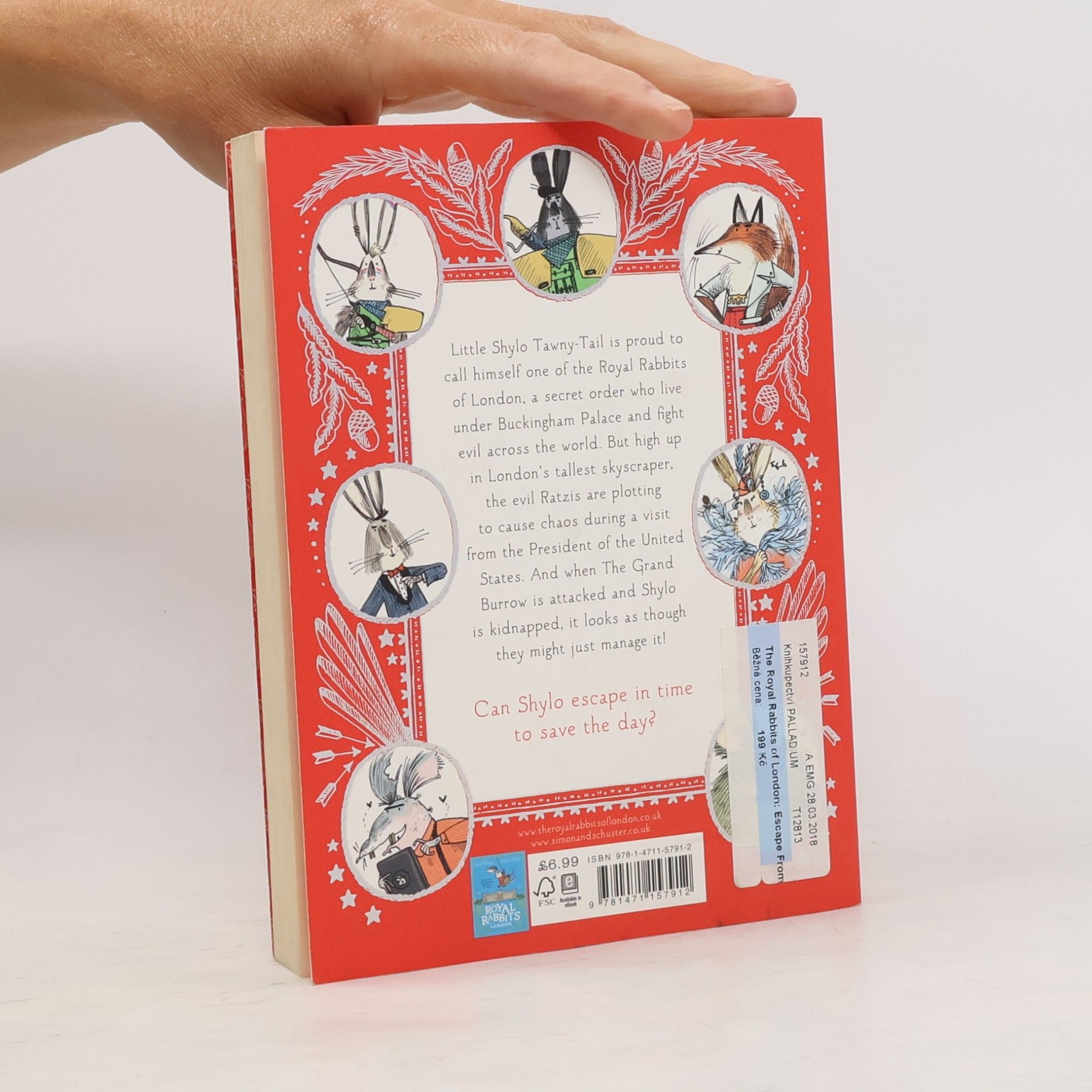Santa Montefiore The Royal Rabbits of London: Escape from the tower