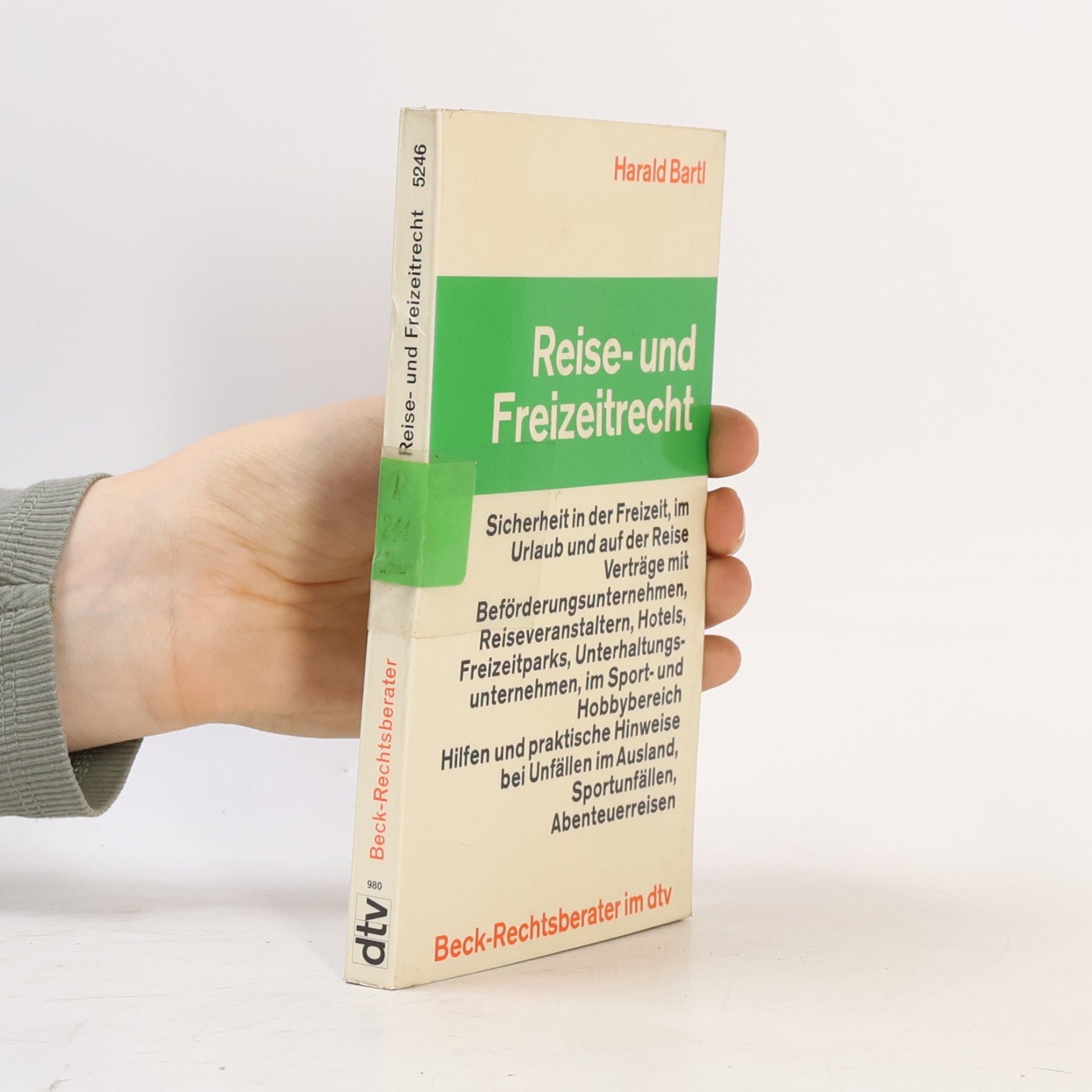 Harald Bartl Reise- und Freizeitrecht