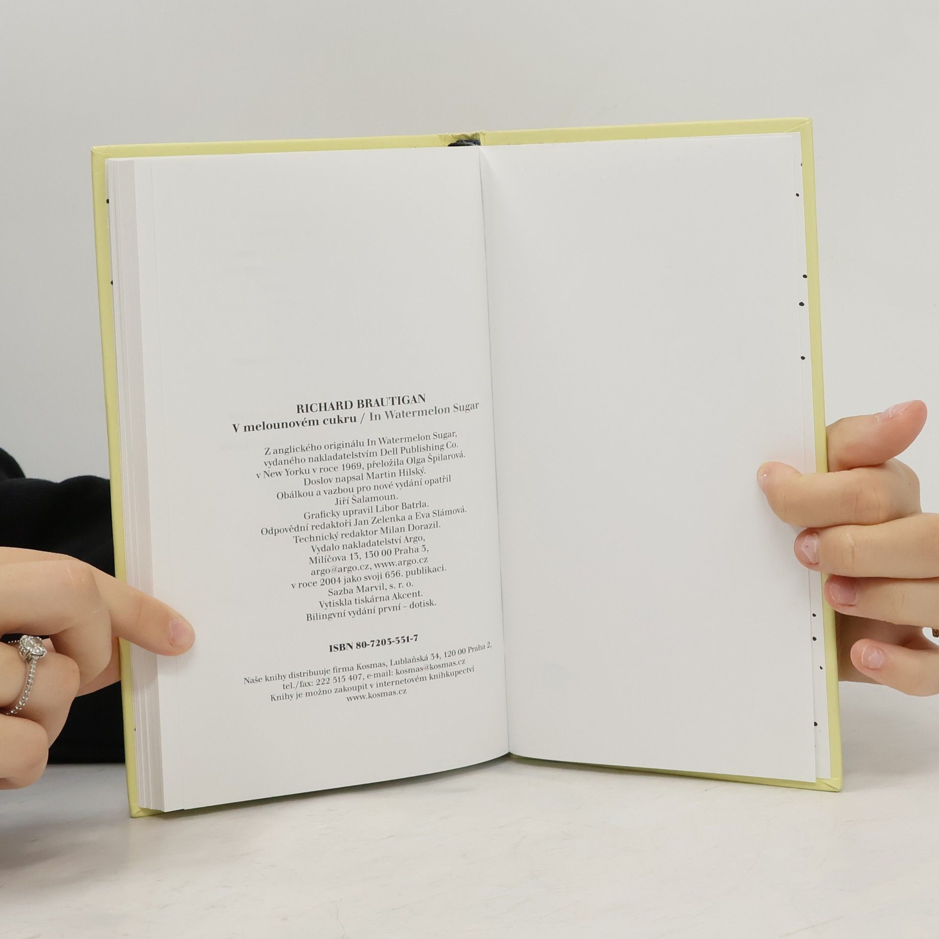 Richard Brautigan V melounovém cukru. In Watermelon Sugar