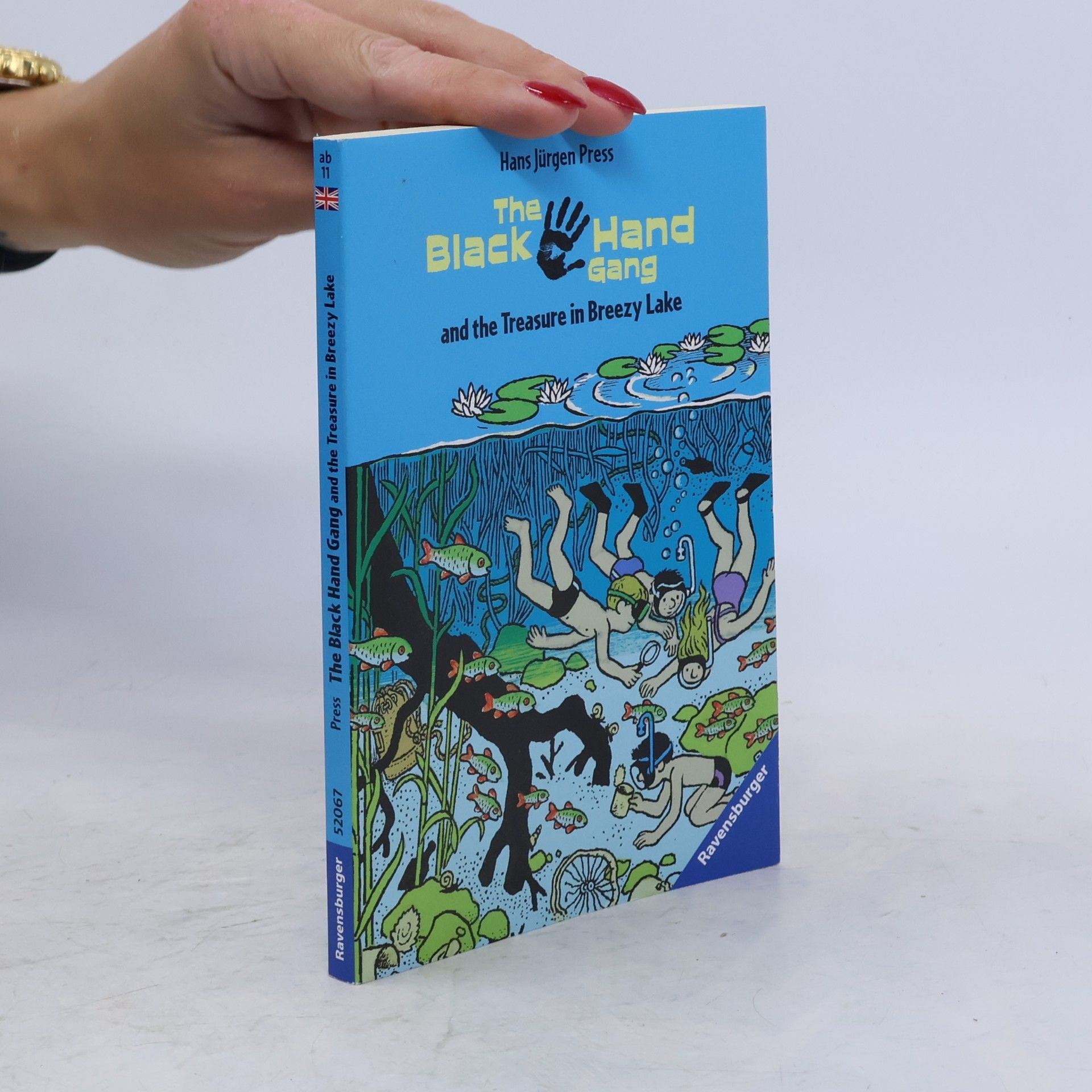 Hans Jürgen Press The Black Hand Gang and the treasure in Breezy Lake