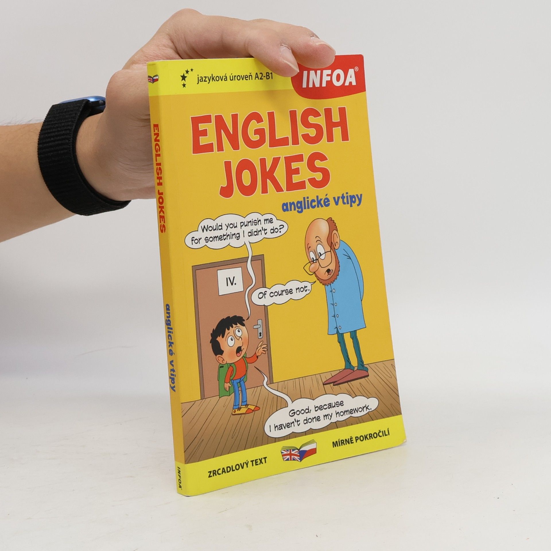 Nick Gerrard English jokes, Anglické vtipy