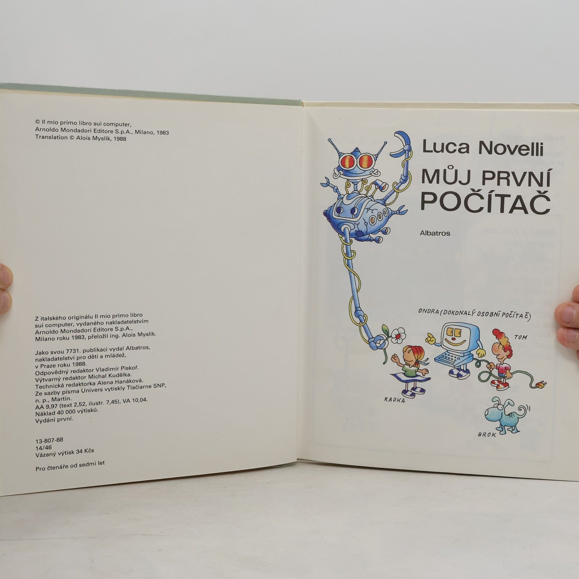 Luca Novelli Můj první počítač