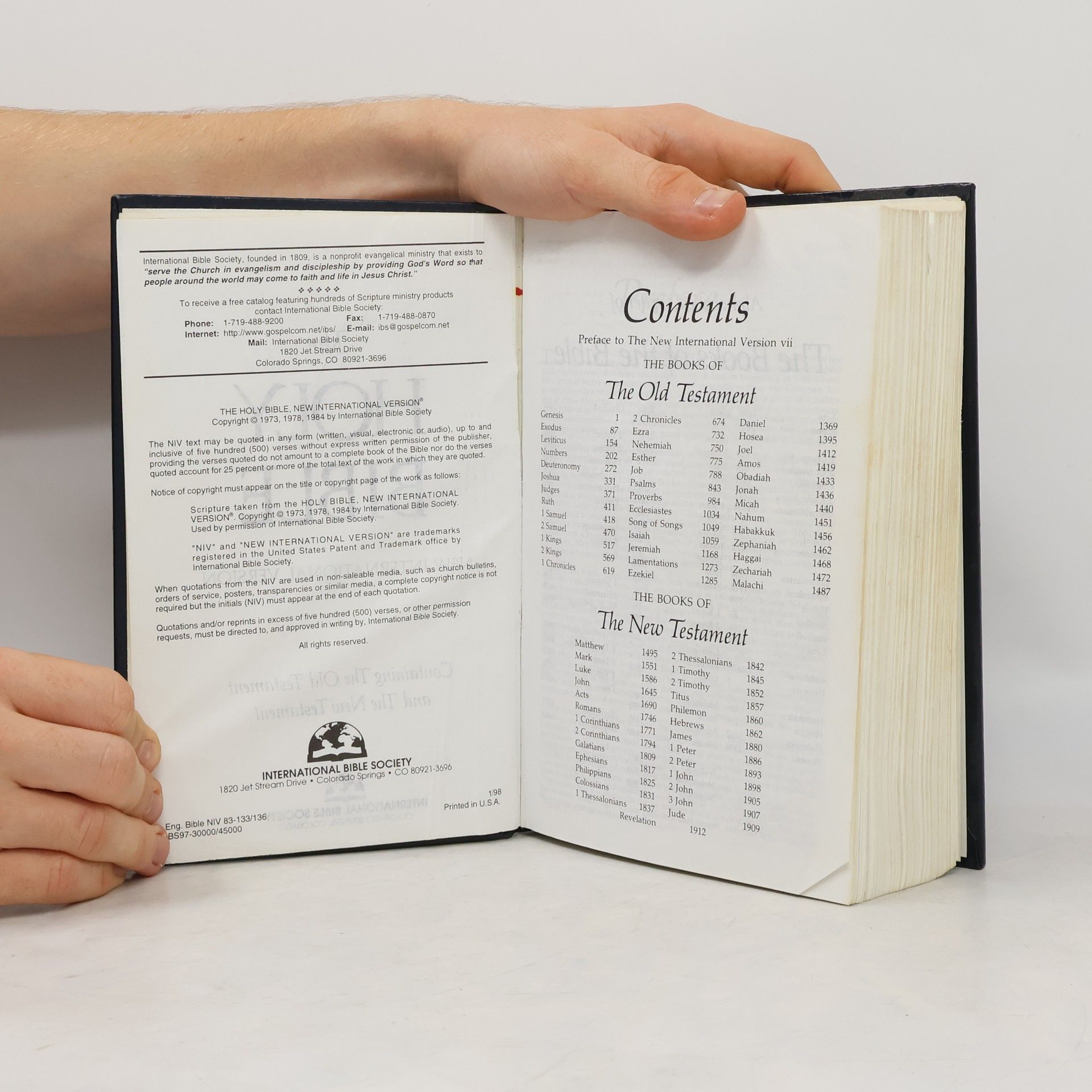Various authors Holy Bible. New International Version