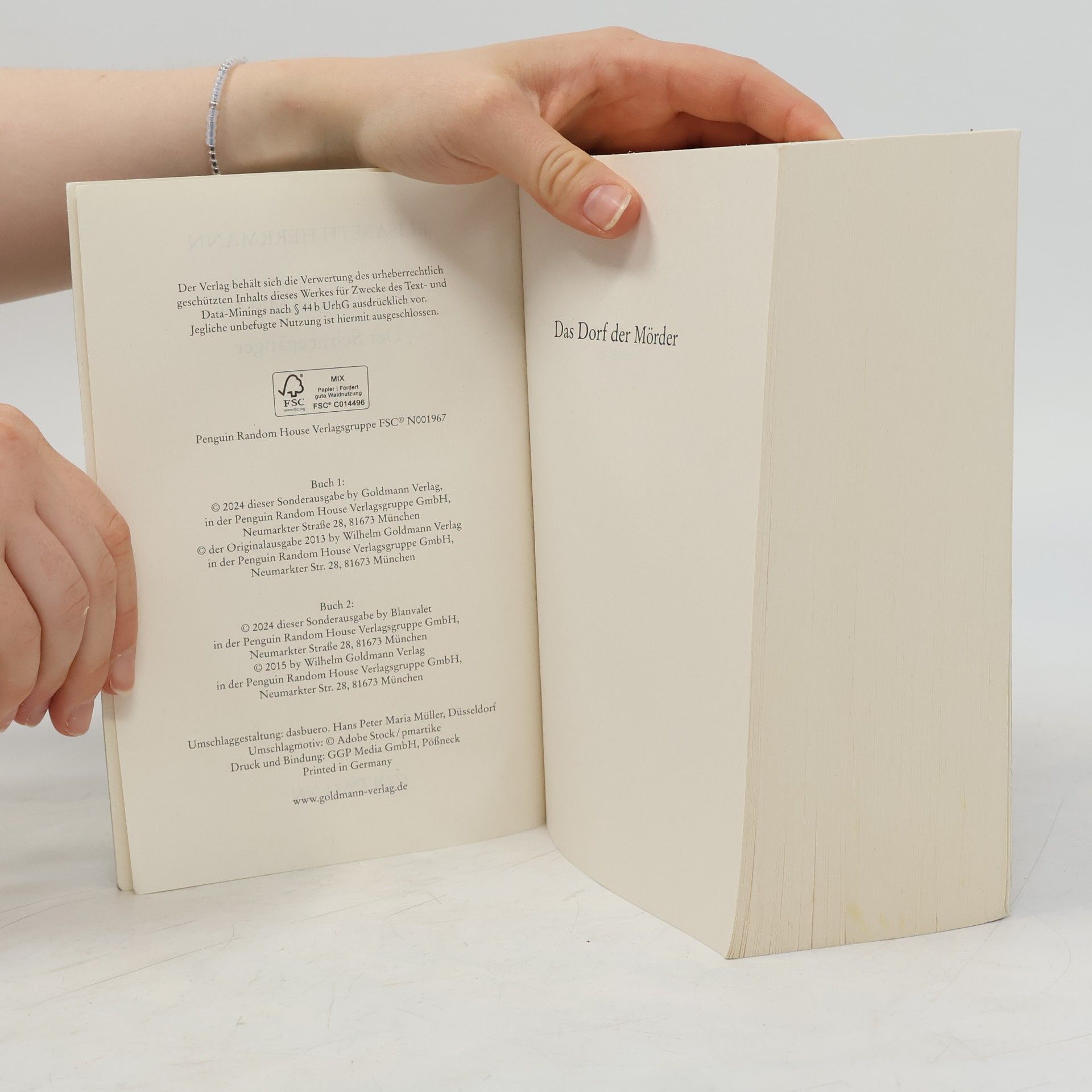 Elisabeth Hermann Das Dorf der Mörder / Der Schneegänger