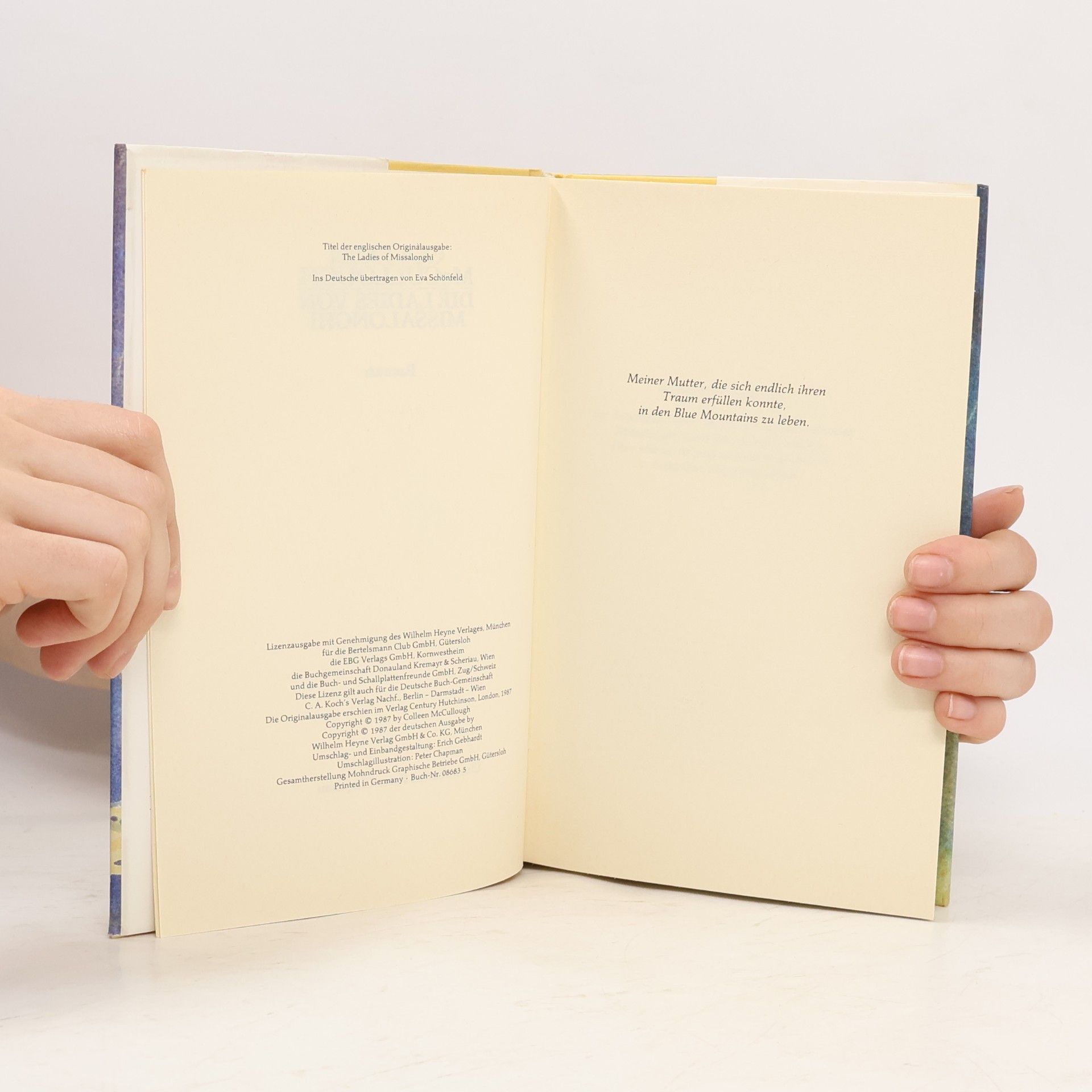 Colleen McCullough Die Ladies von Missalonghi