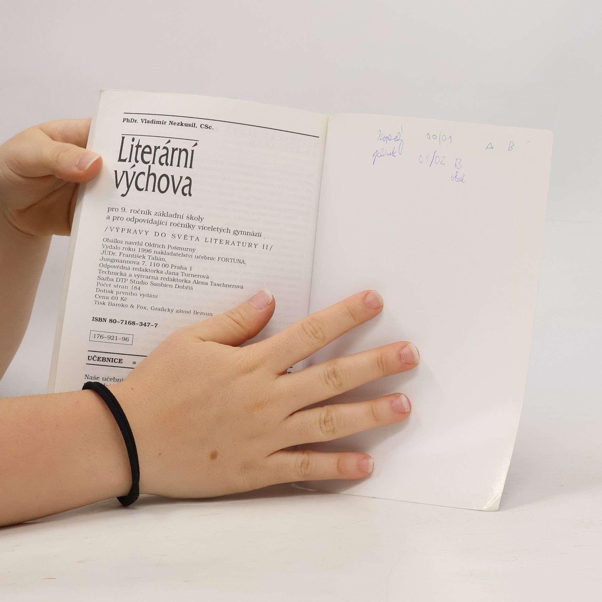 Vladimír Nezkusil Literární výchova pro 9. ročník základní školy. Výpravy do světa literatury II.