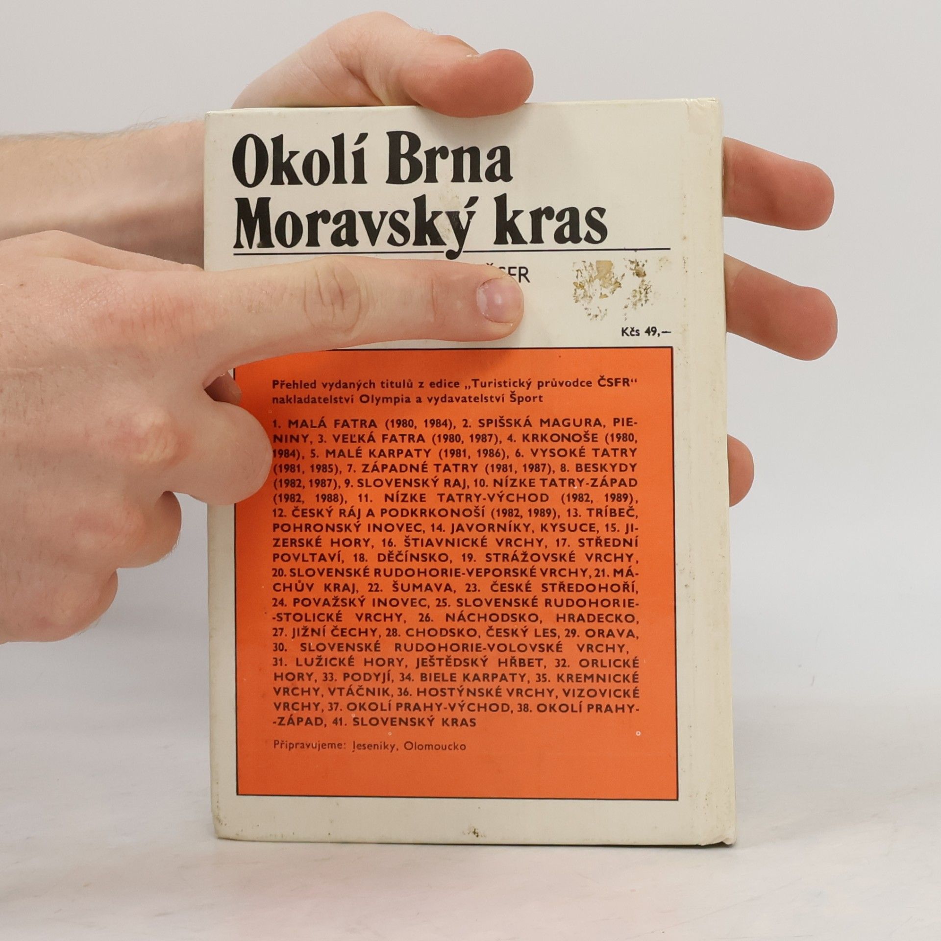 Kolektiv autorů Okolí Brna. Moravský kras