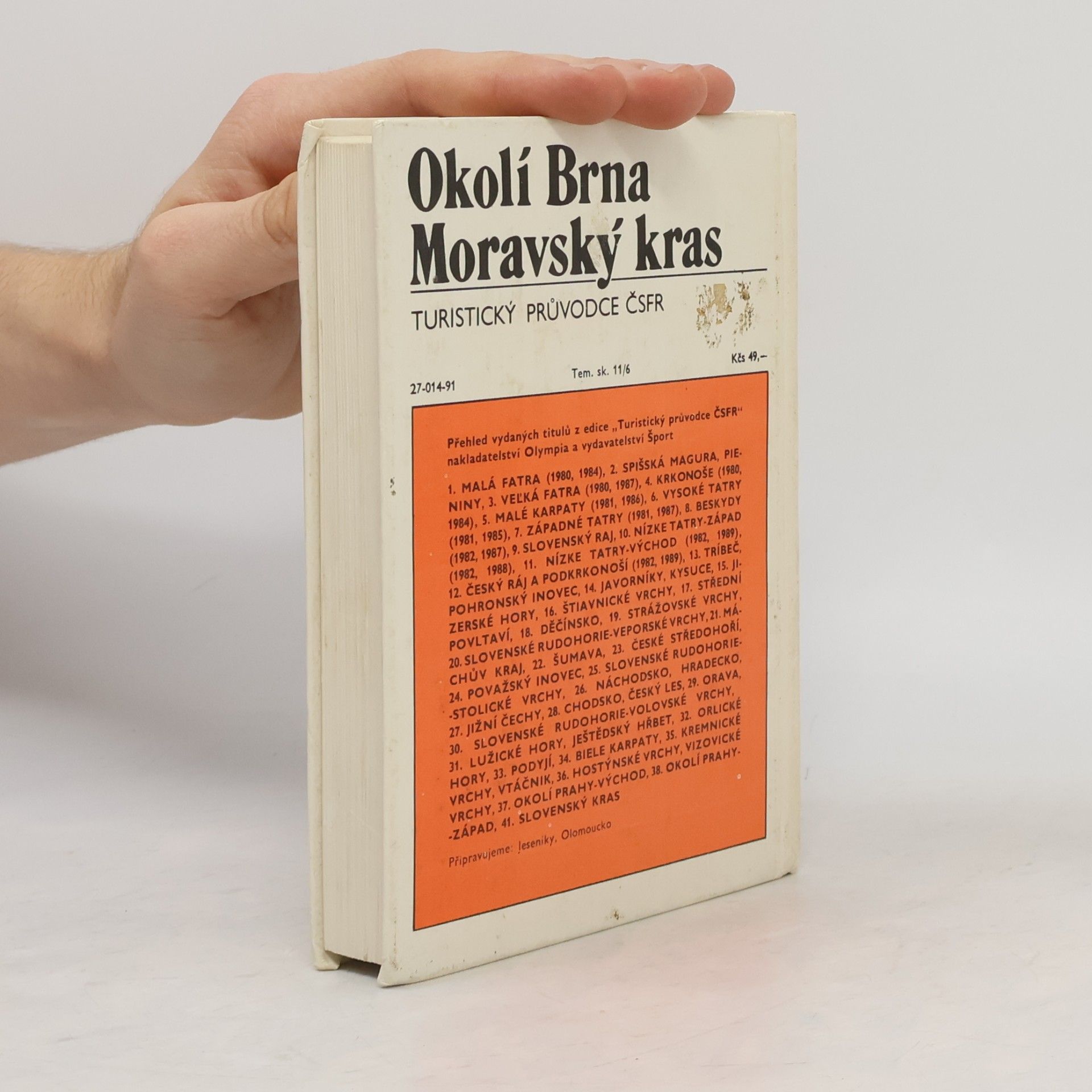 Kolektiv autorů Okolí Brna. Moravský kras