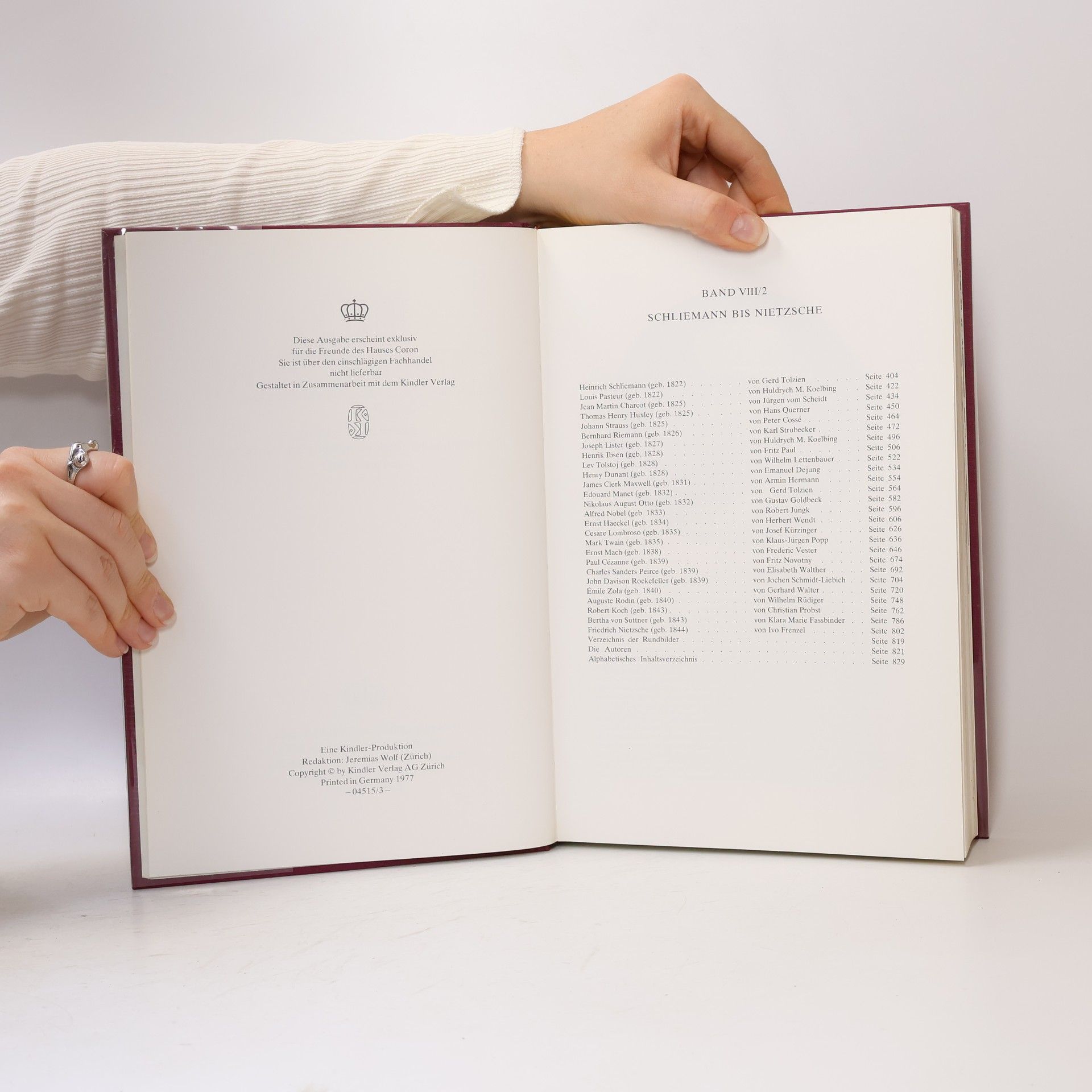 Autorenkollektiv Die grossen 19. Jahrhundert. Band VIII/2