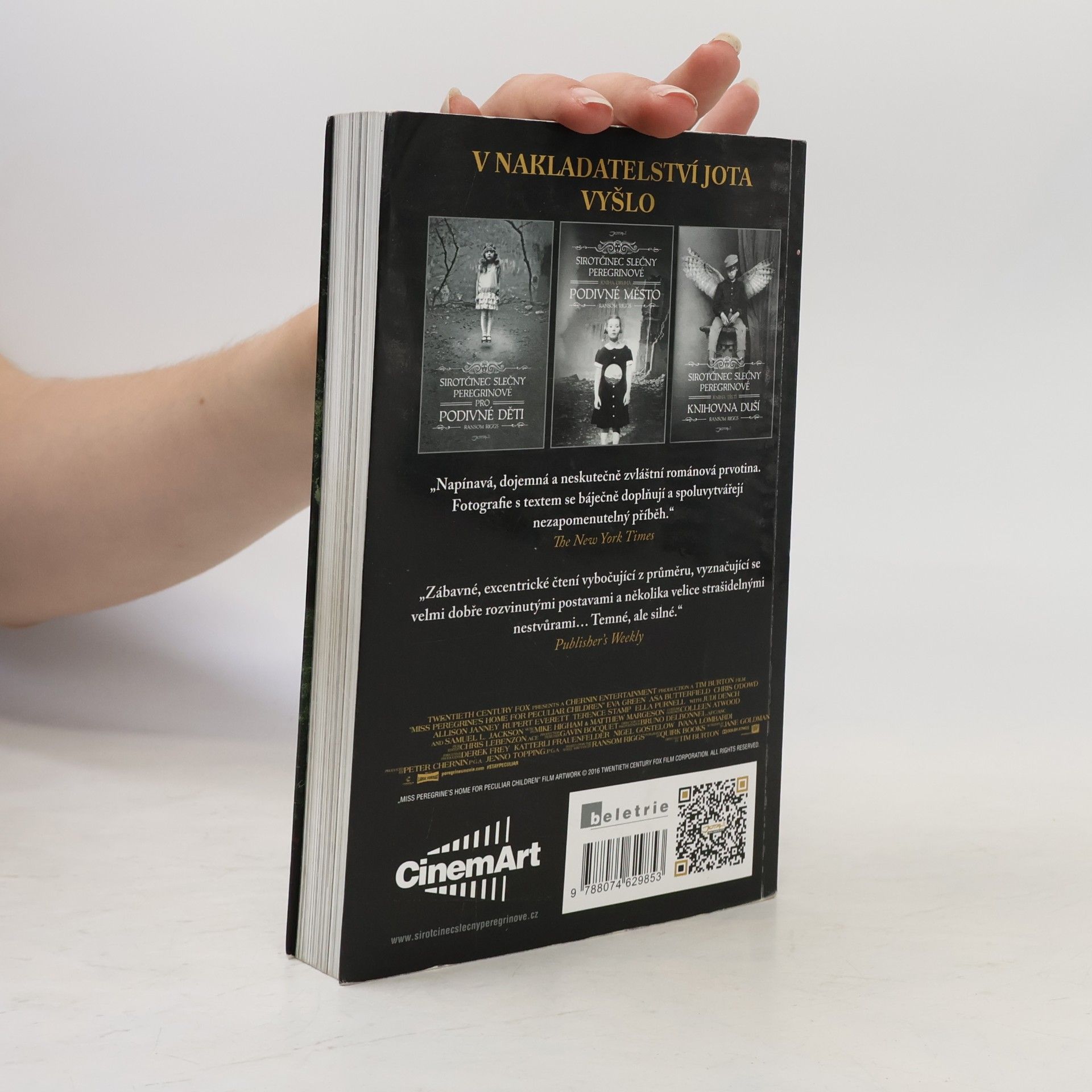Ransom Riggs Sirotčinec slečny Peregrinové pro podivné děti