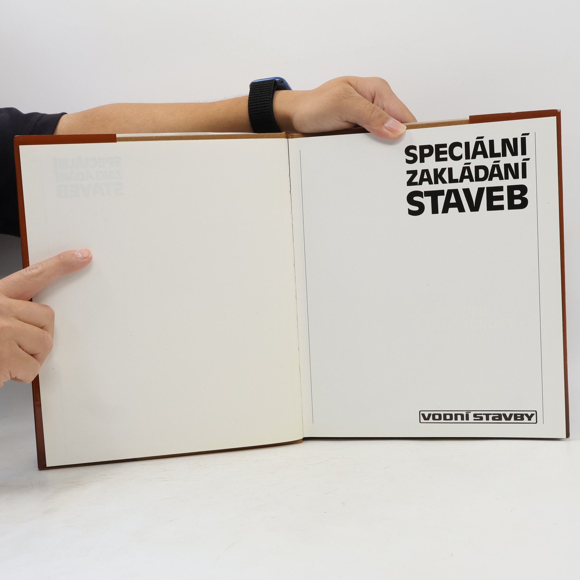 Various authors Speciální zakládání staveb. Vodní stavby