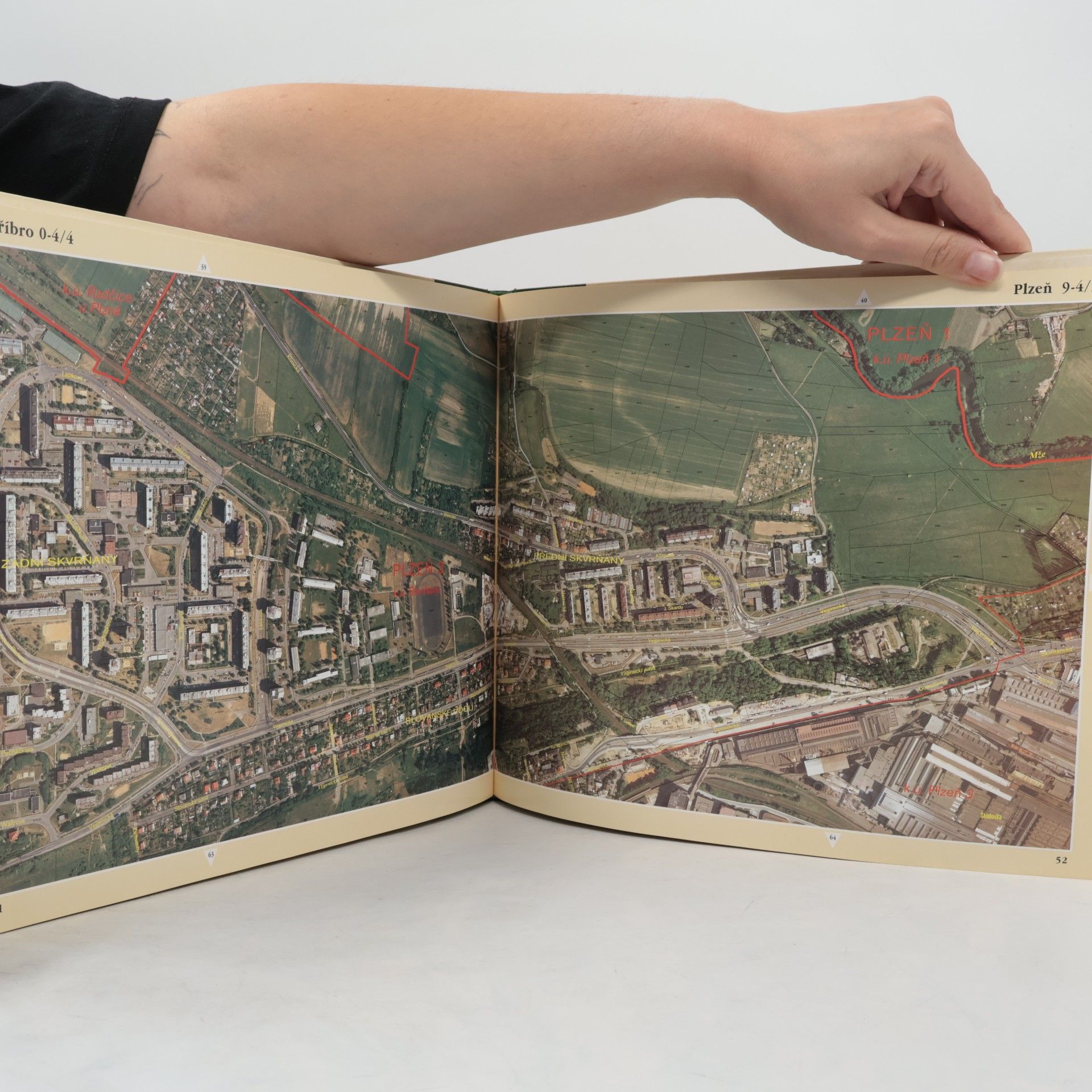 Petr Hruška Plzeň atlas ortofotomap