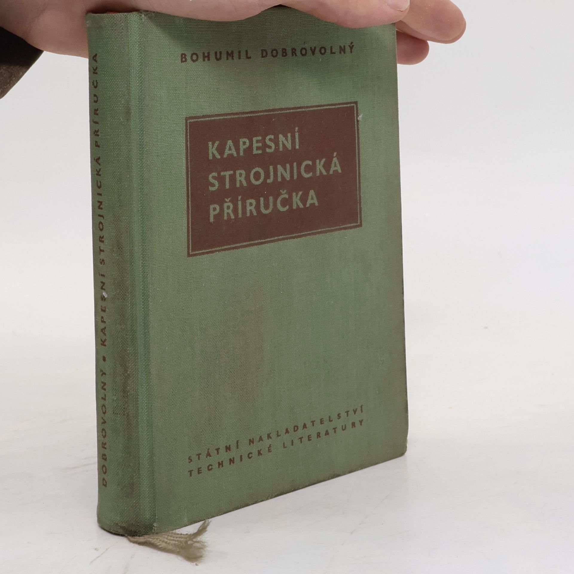 Bohumil Dobrovolný Kapesní strojnická příručka