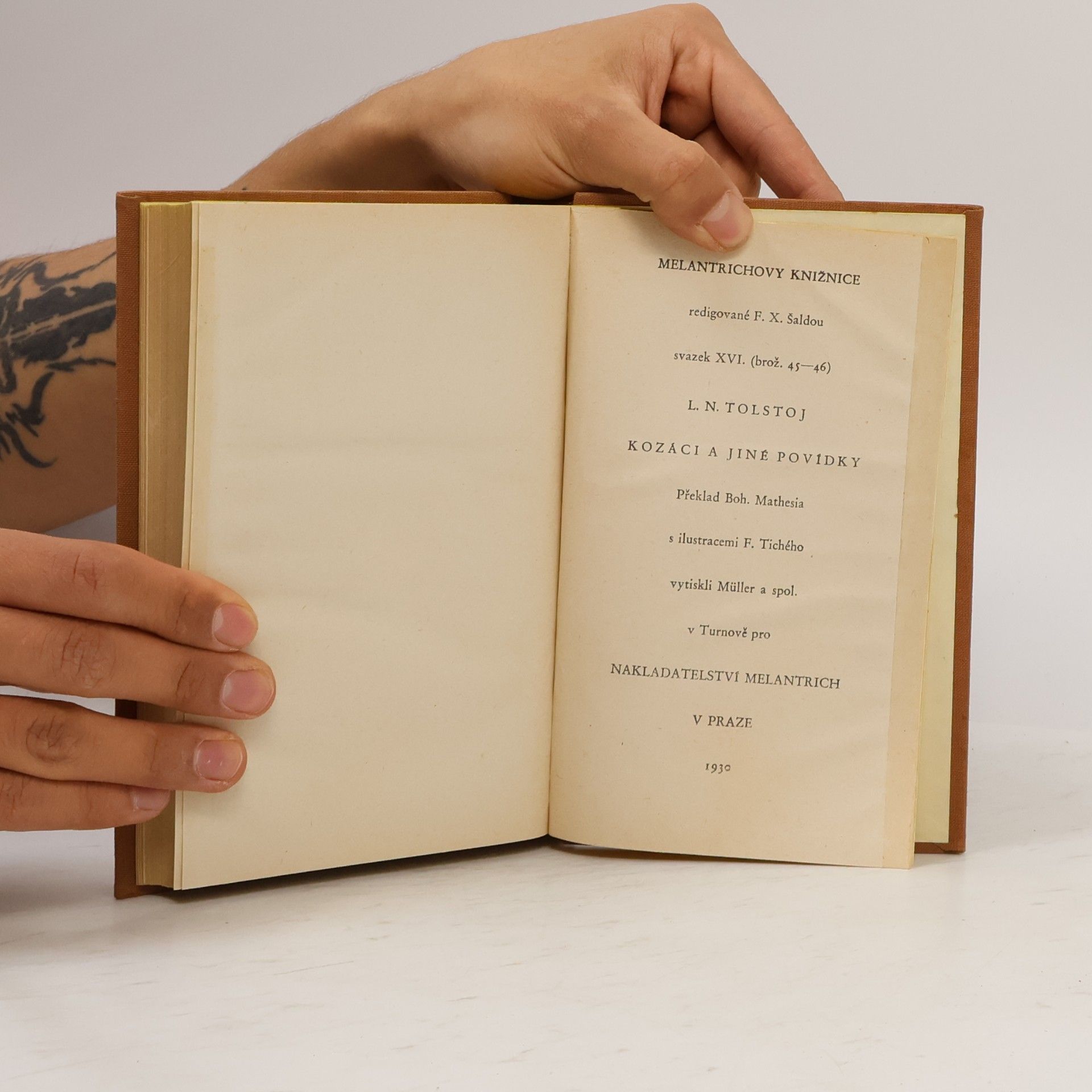 Lew Nikolajewitsch Tolstoi Kozáci a jiné povídky