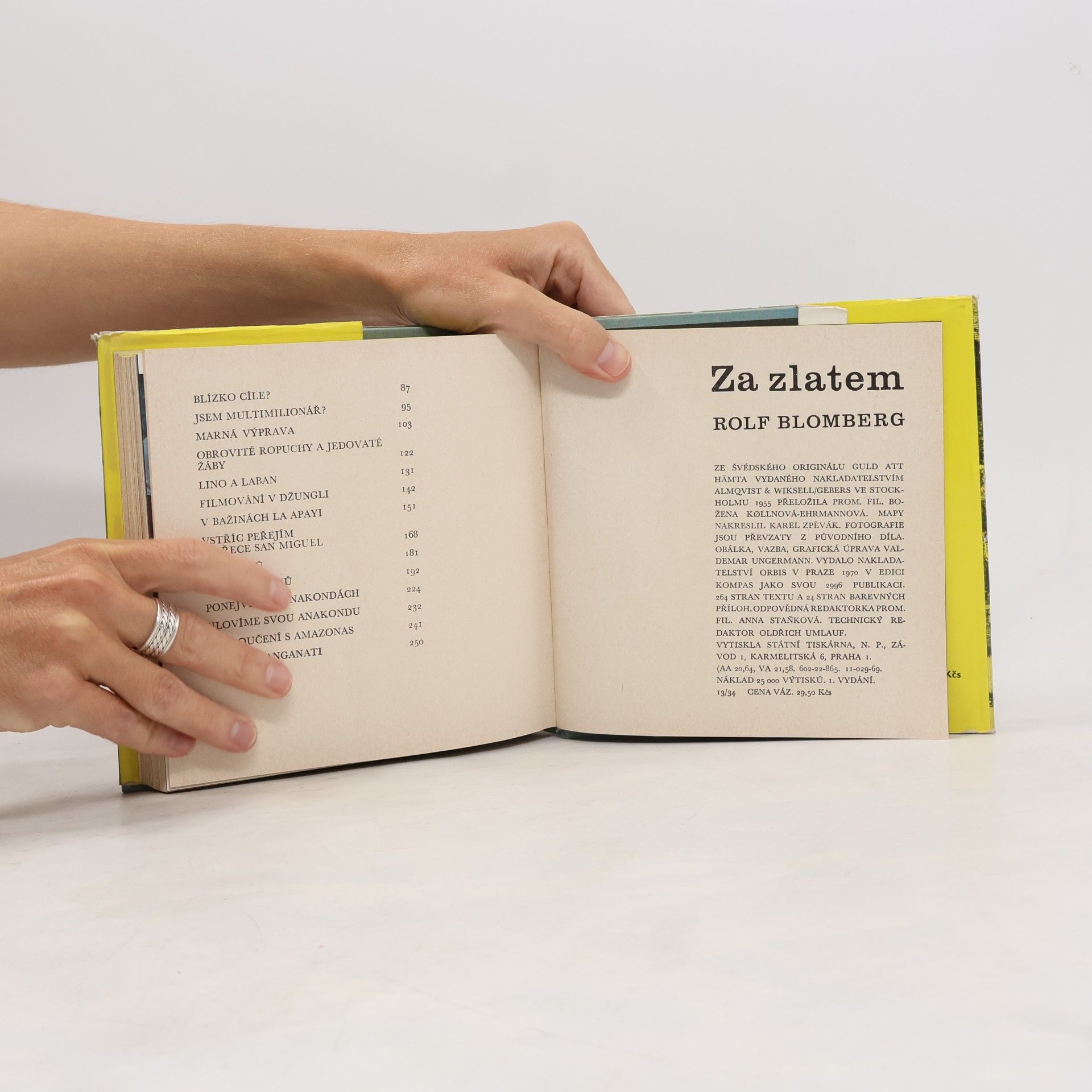 Rolf Blomberg Za zlatem