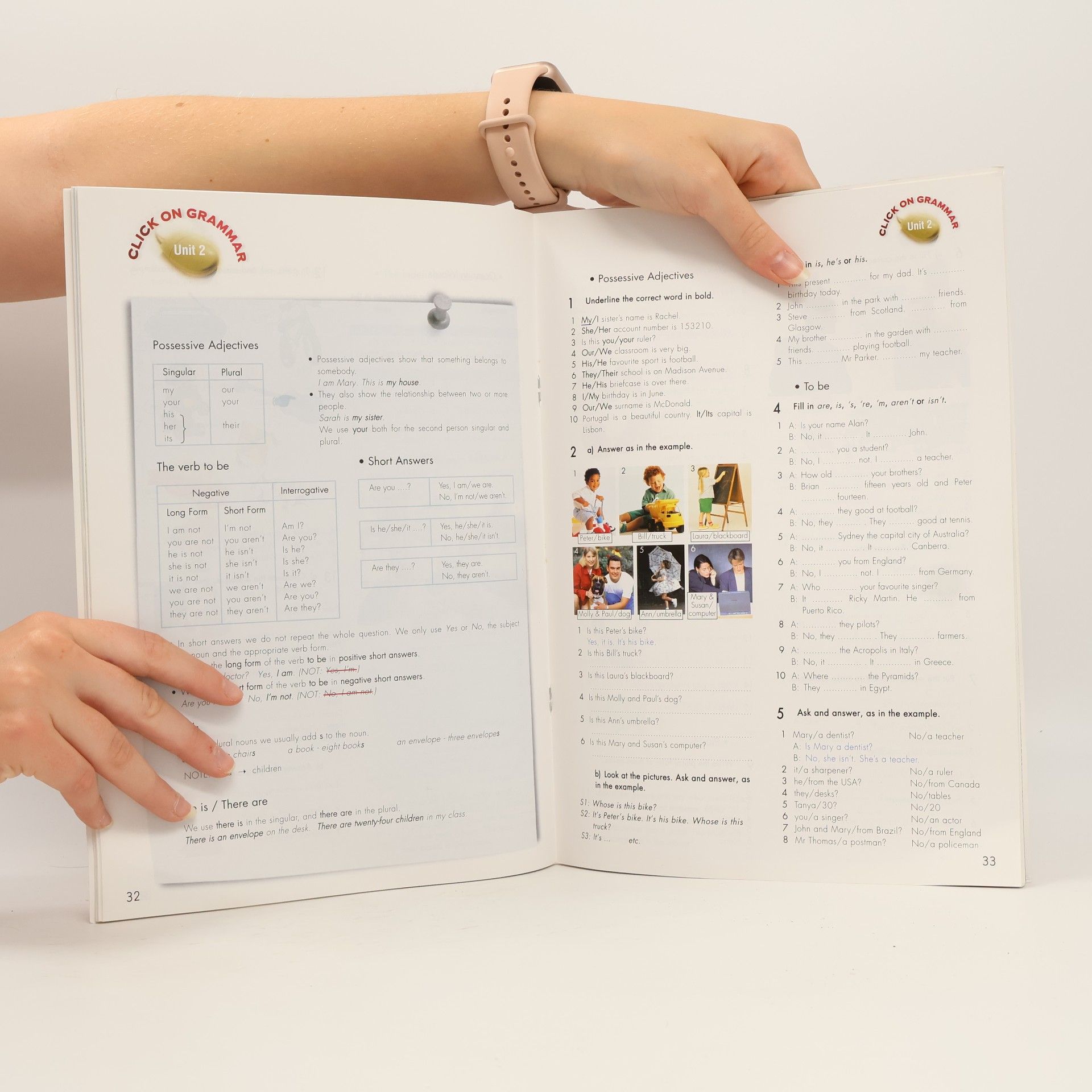 Virginia Evans Click On. Workbook & Grammar Book 1a